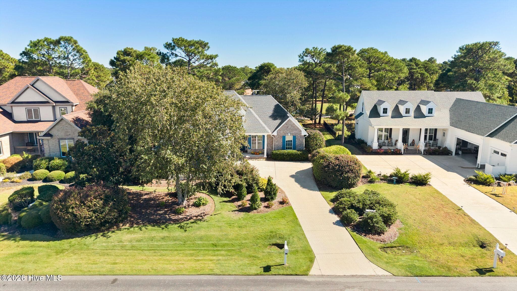 AERIAL OVERVIEW - 2807 Inverness Circle SE, Southport, NC 28461