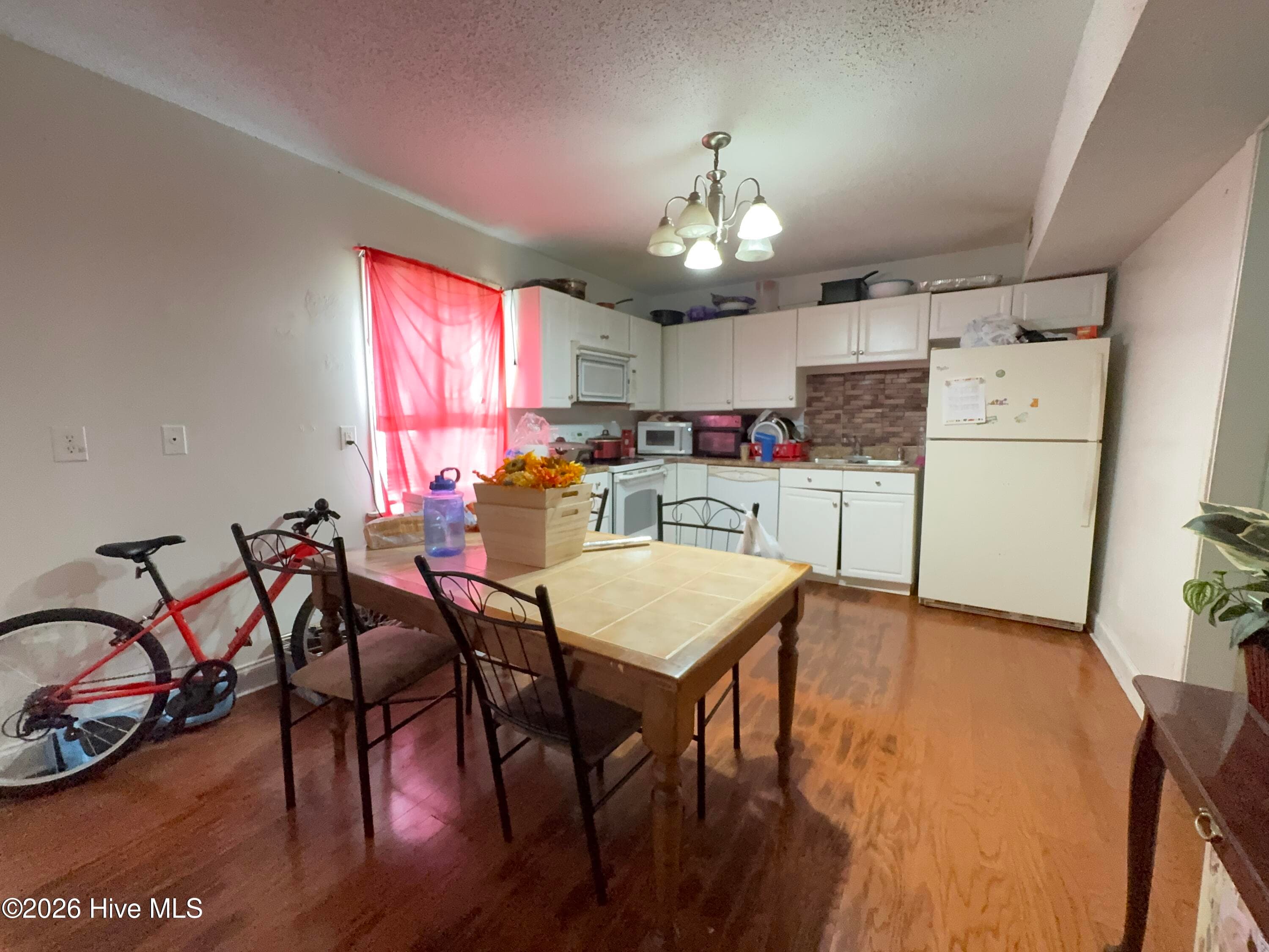 Dining and Kitchen area - 203 King Street, Hertford, NC 27944