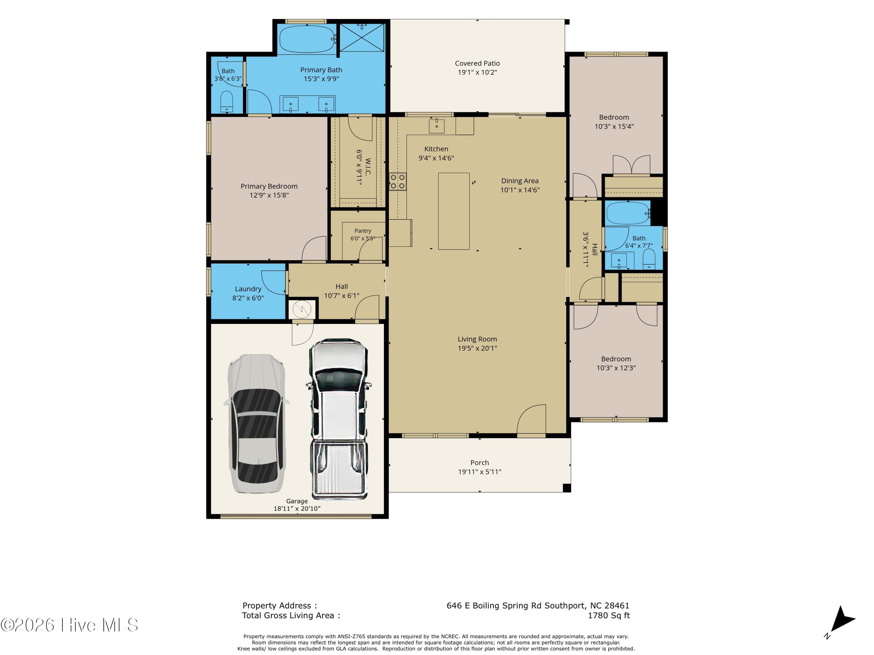 Single Family Residence at 646 E Boiling Spring Road, Southport, NC 28461, photo 4 of 44