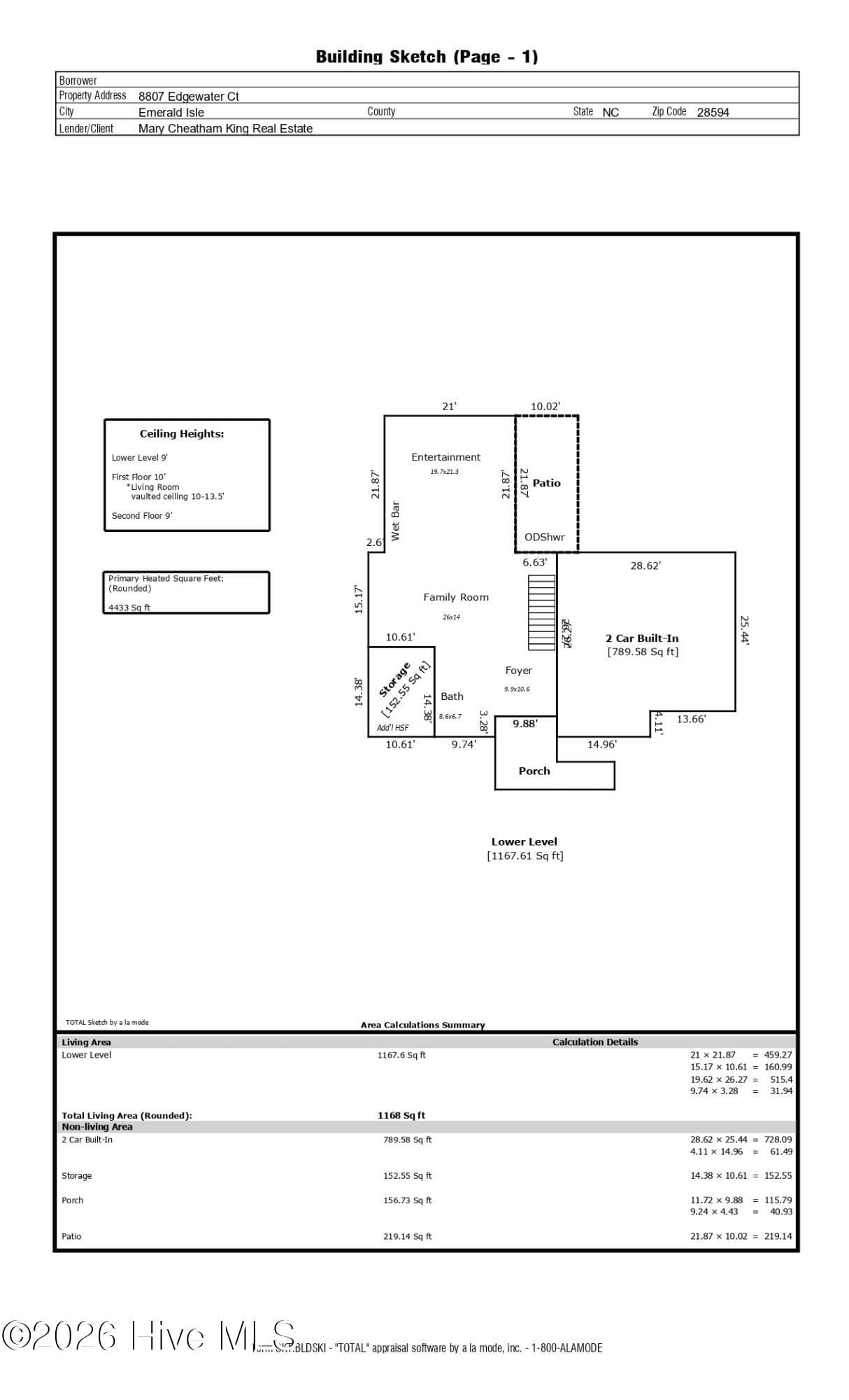 Single Family Residence at 8807 Edgewater Court, Emerald Isle, NC 28594, photo 88 of 89