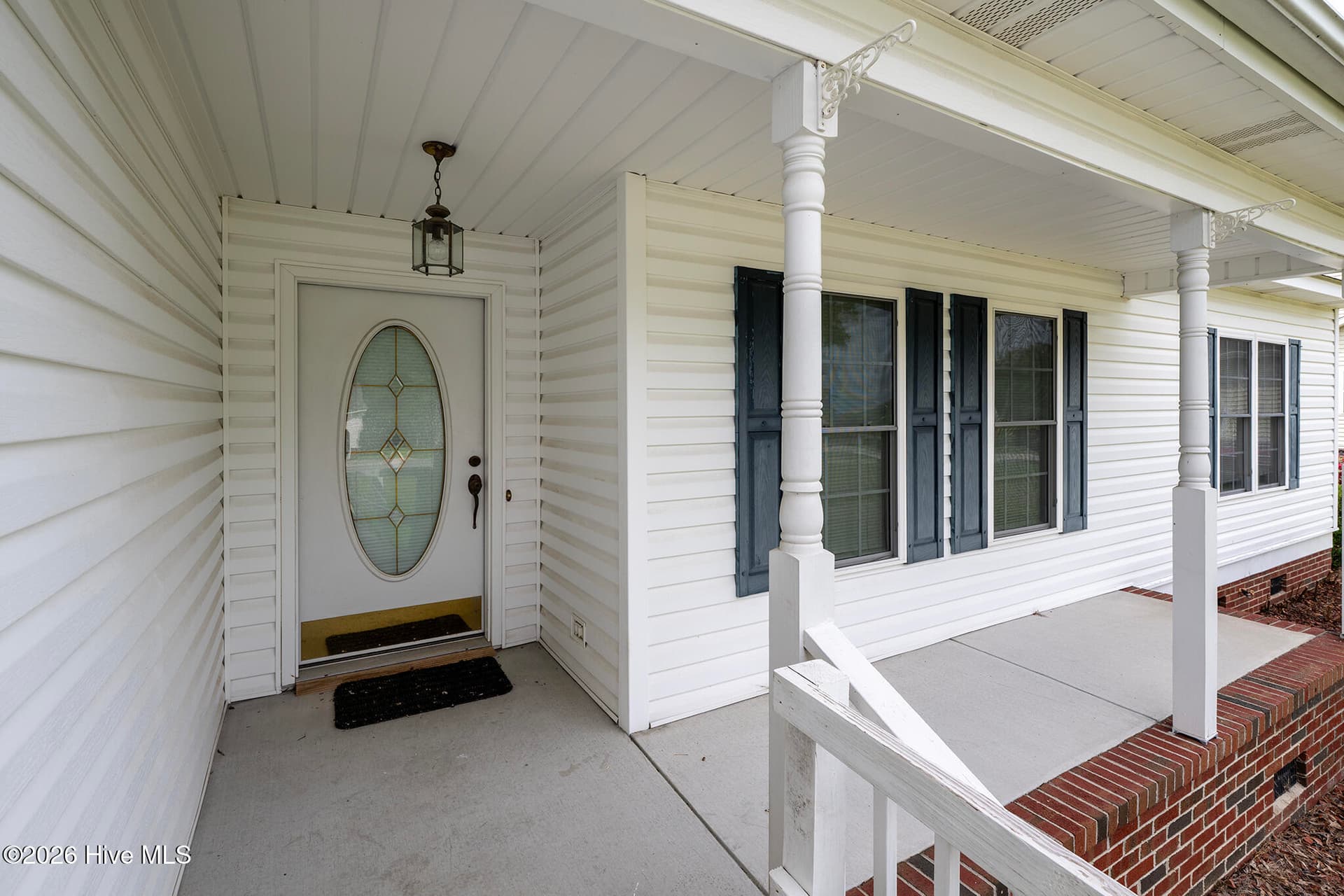 Rocking Chair Front Porch - 104 Trawick Drive, La Grange, NC 28551