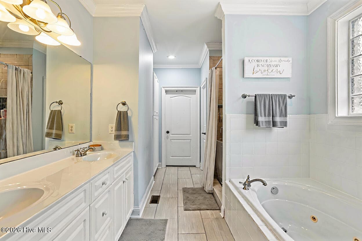 Primary Bath - 10213 Mariners Cove Court, Leland, NC 28451, Leland