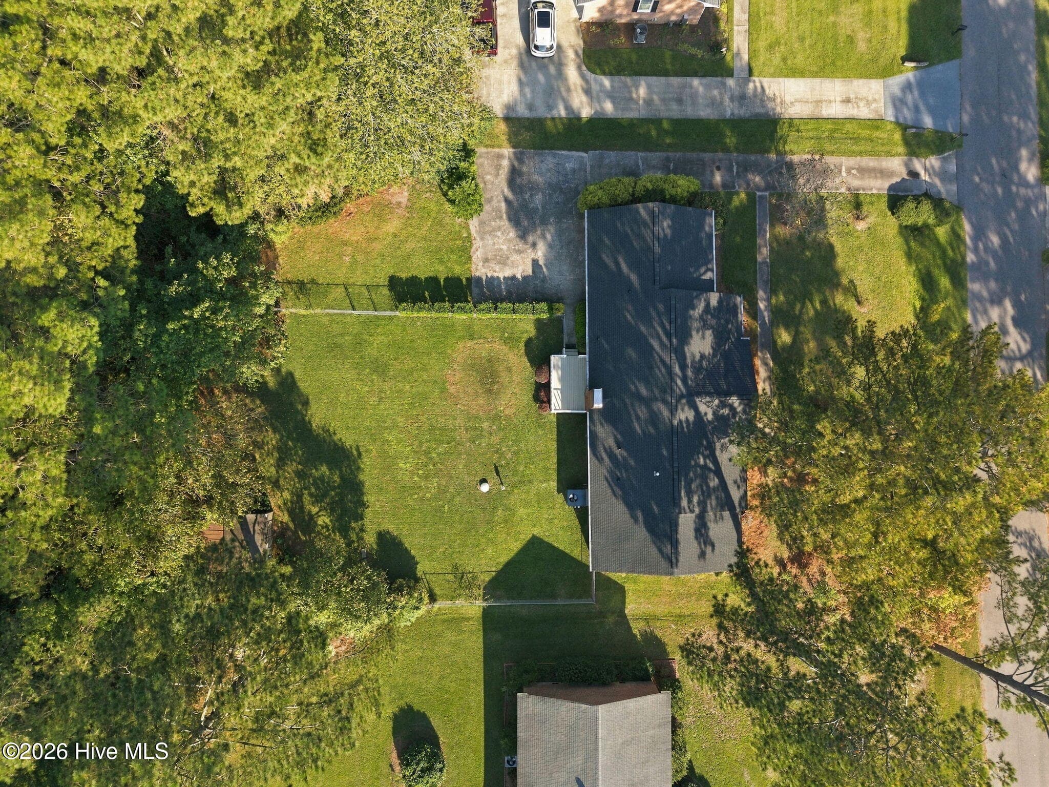 Ariel view of home - 109 Hardee Street, Greenville, NC 27858