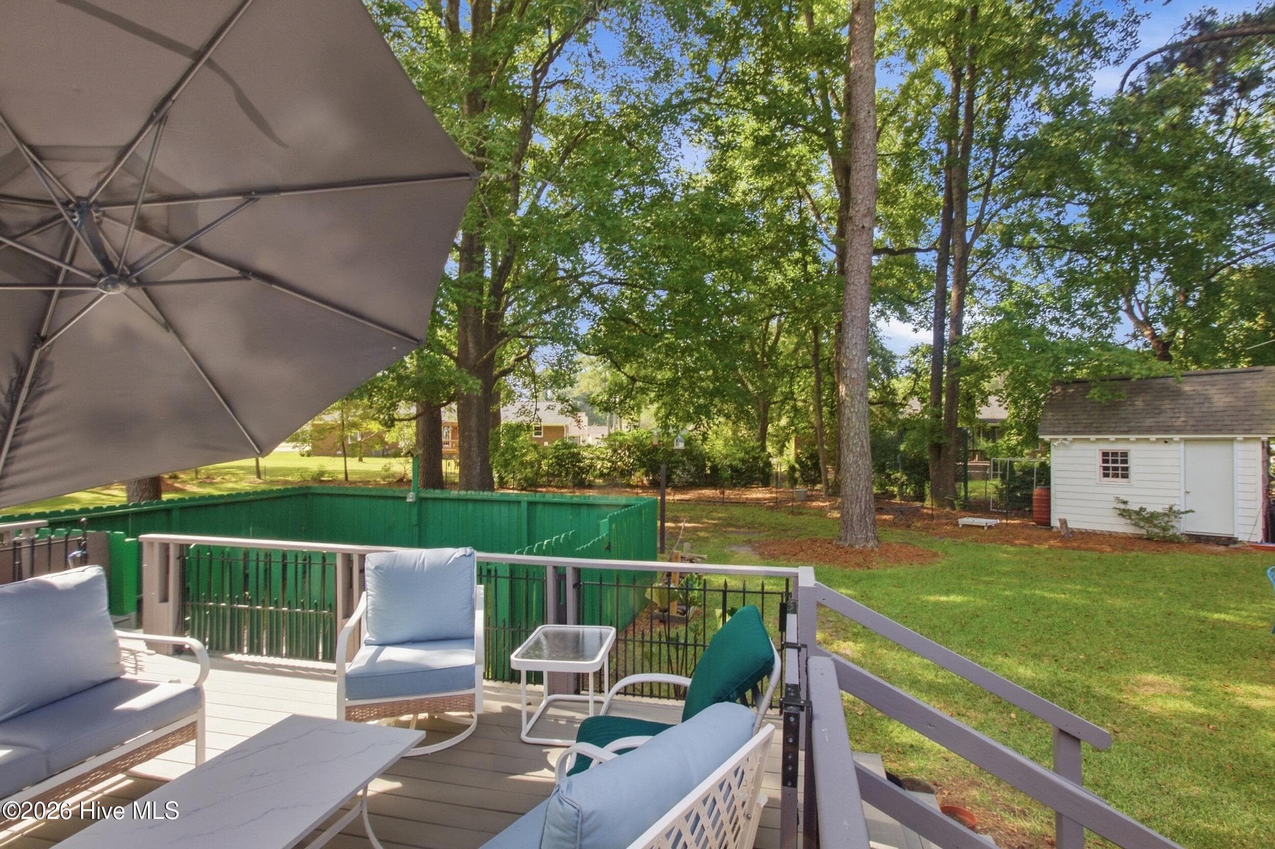 Back - Deck - 3308 Hunt Master Road, Trent Woods, NC 28562