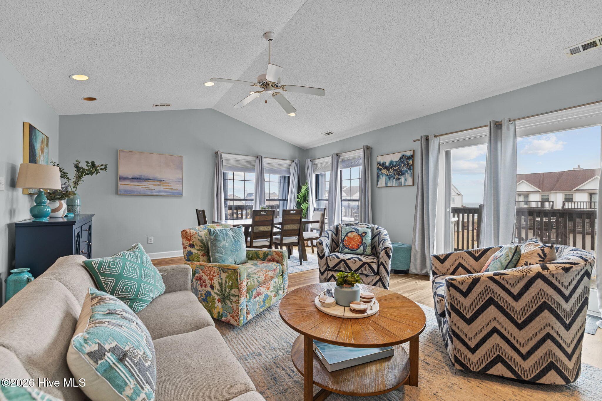 Living room - 2506 Ocean Drive A2, Emerald Isle, NC 28594