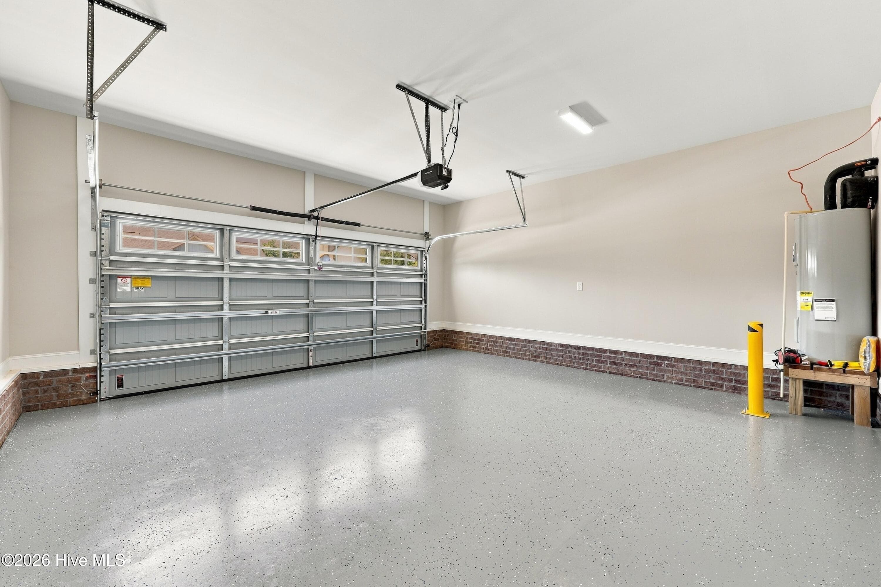 garage is 2 car plus extra space to store things - 3229 Meadow Drive, Farmville, NC 27828