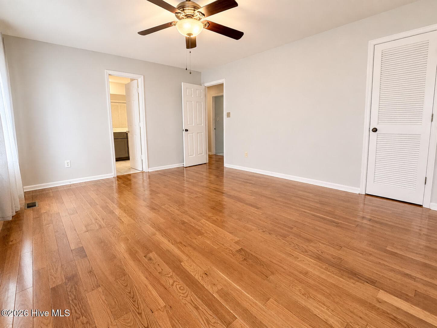 Owners bedroom has wood floors , walkin closet - 13 Farrington Way, North Augusta, SC 29860