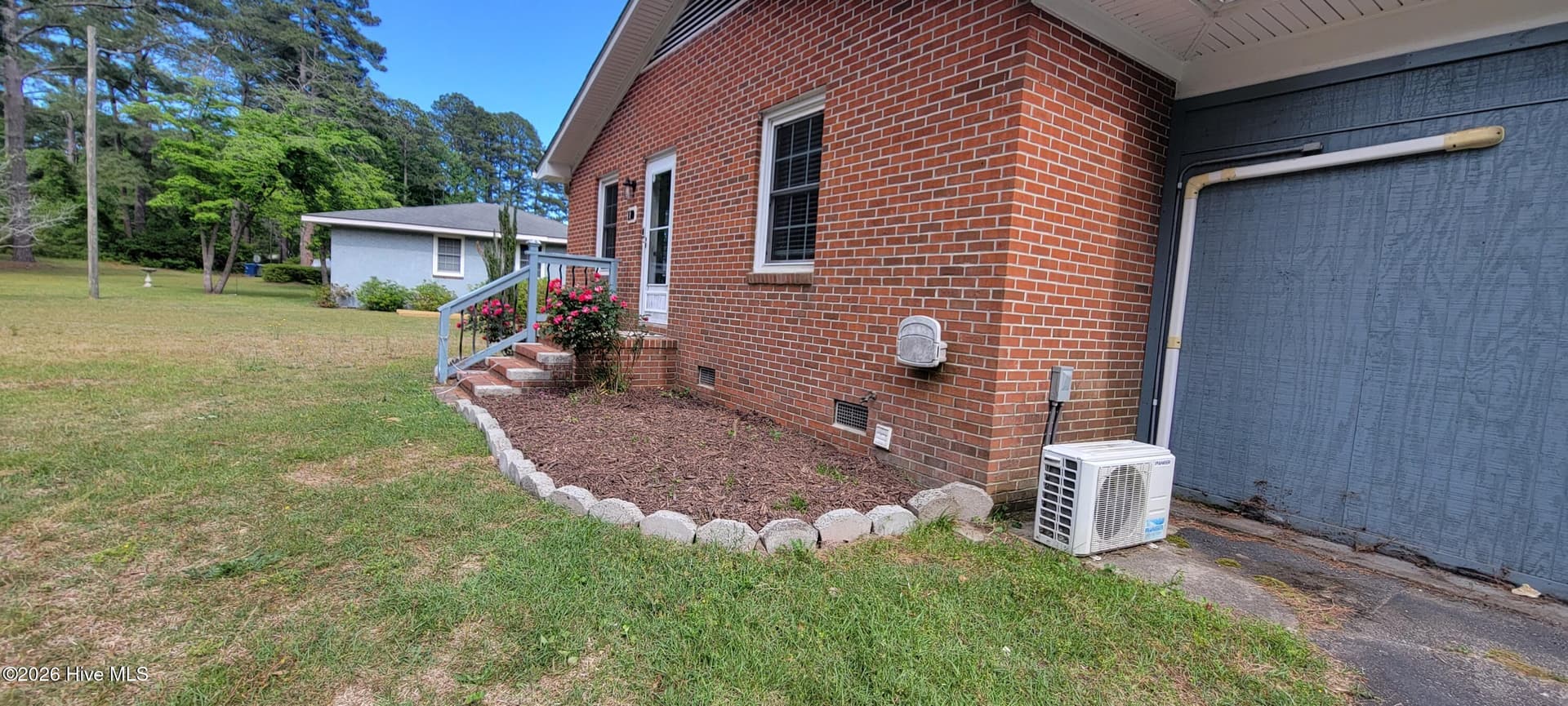 View of landscaping - 110 Landon Drive, Washington, NC 27889
