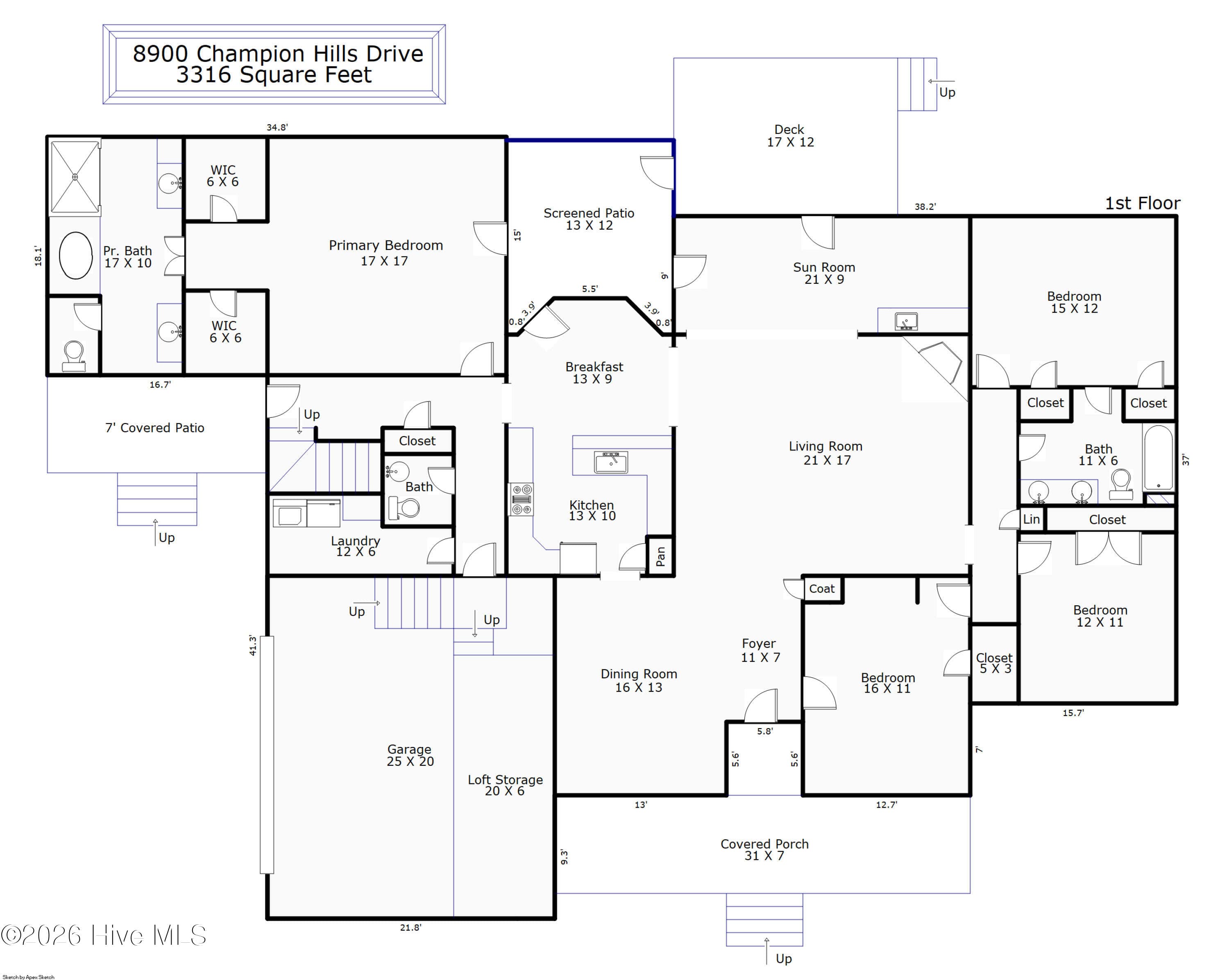 Single Family Residence at 8900 Champion Hills Drive, Wilmington, NC 28411, photo 6 of 87