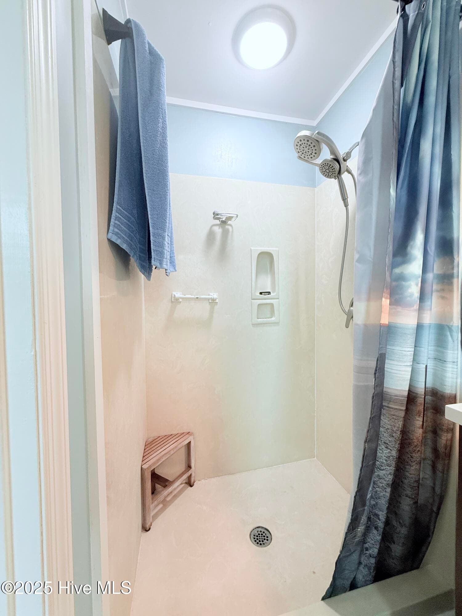 Upstairs Primary Walk-in Shower - 5405 Cedar Tree Lane, Emerald Isle, NC 28594