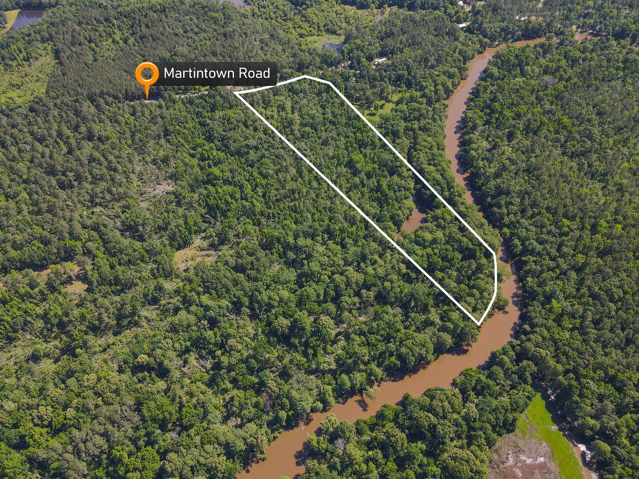 Undeveloped at 00000 Martintown Road, Clarks Hill, SC 29821, photo 2 of 5