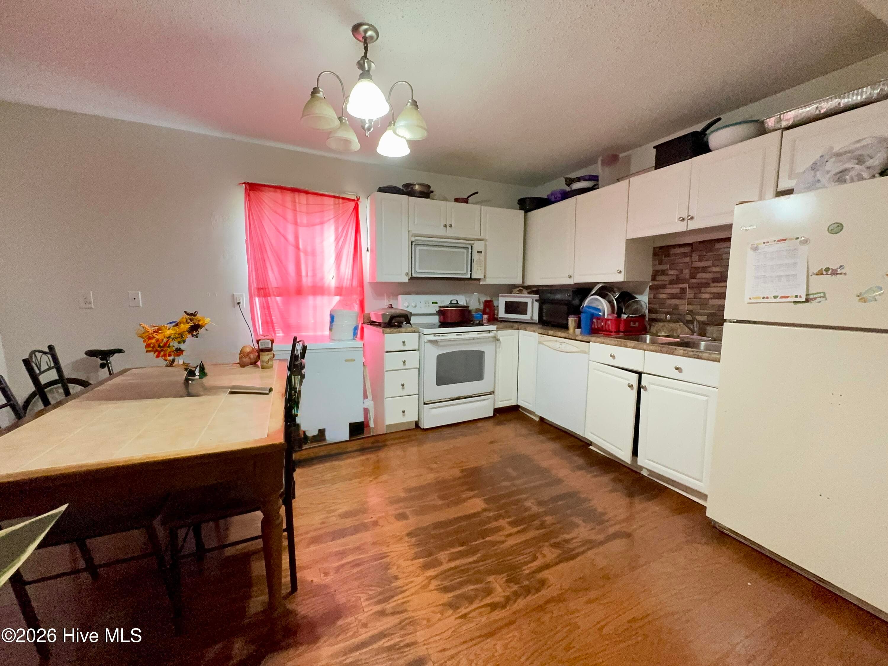kitchen and dining - 203 King Street, Hertford, NC 27944