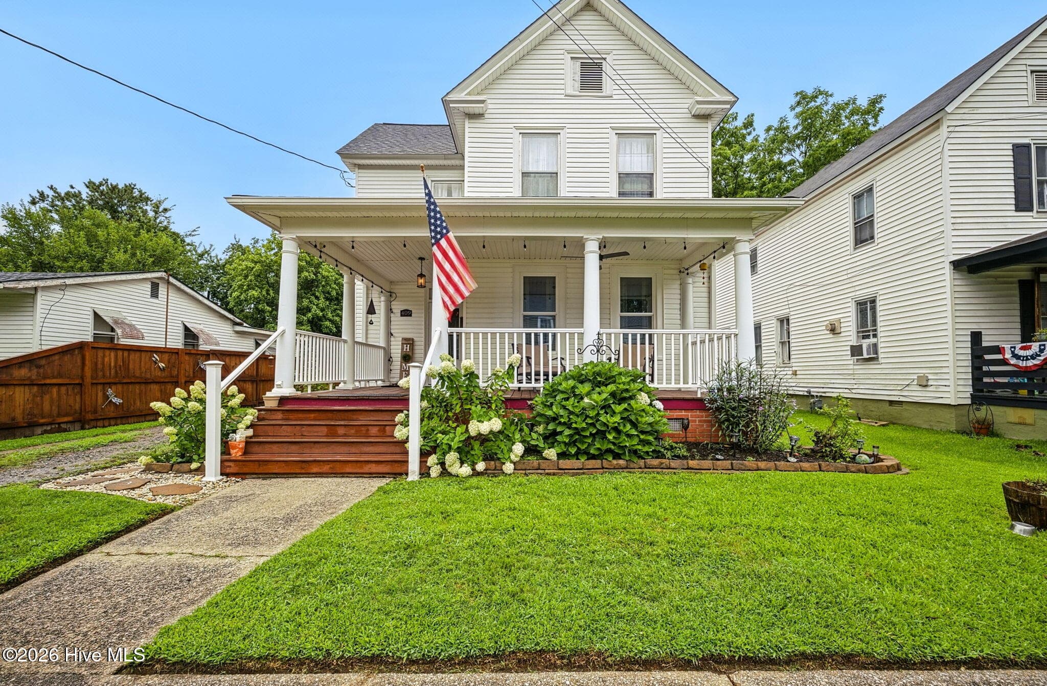 front of home - 409 Cedar Street, Elizabeth City, NC 27909
