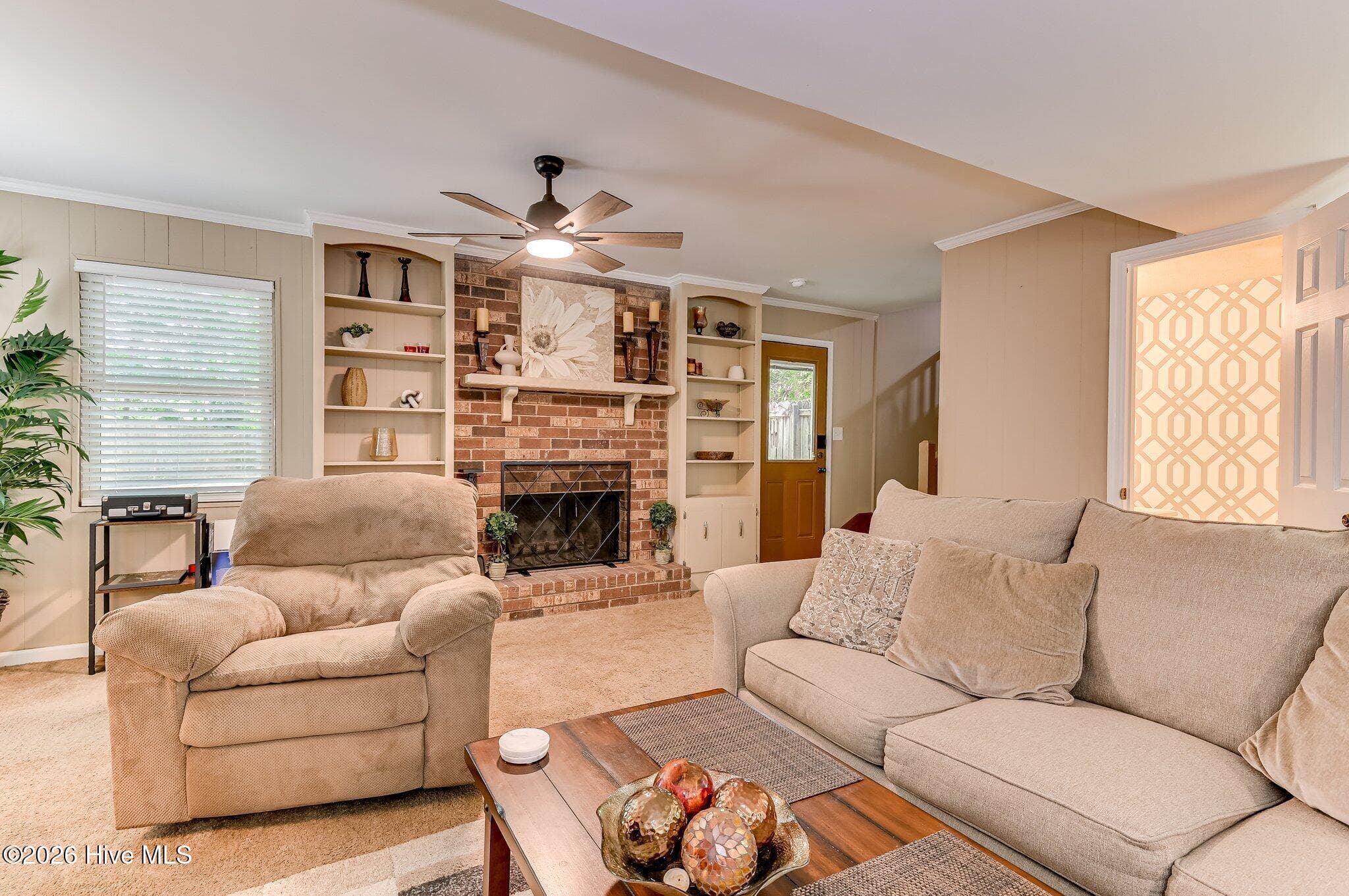 Family Room / Built-Ins - 3304 Quaker Spring Road, Augusta, GA 30907
