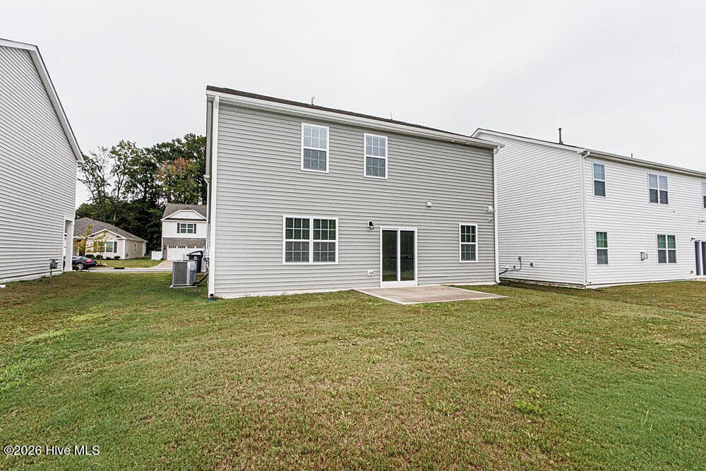 Rear View - 1226 Middlecrest Drive, Rocky Mount, NC 27804