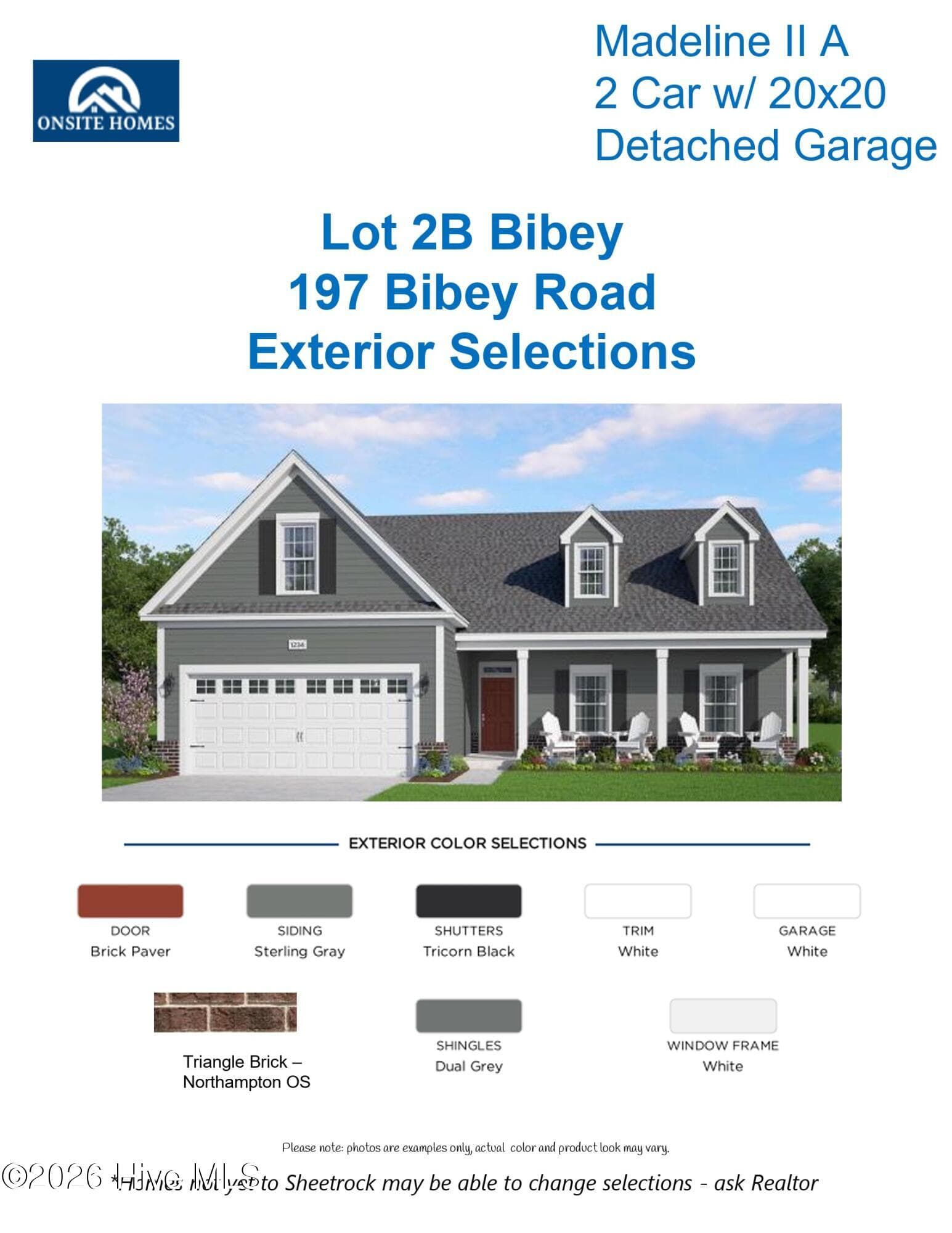 Exterior Selections - 197 Bibey Road, Carthage, NC 28327