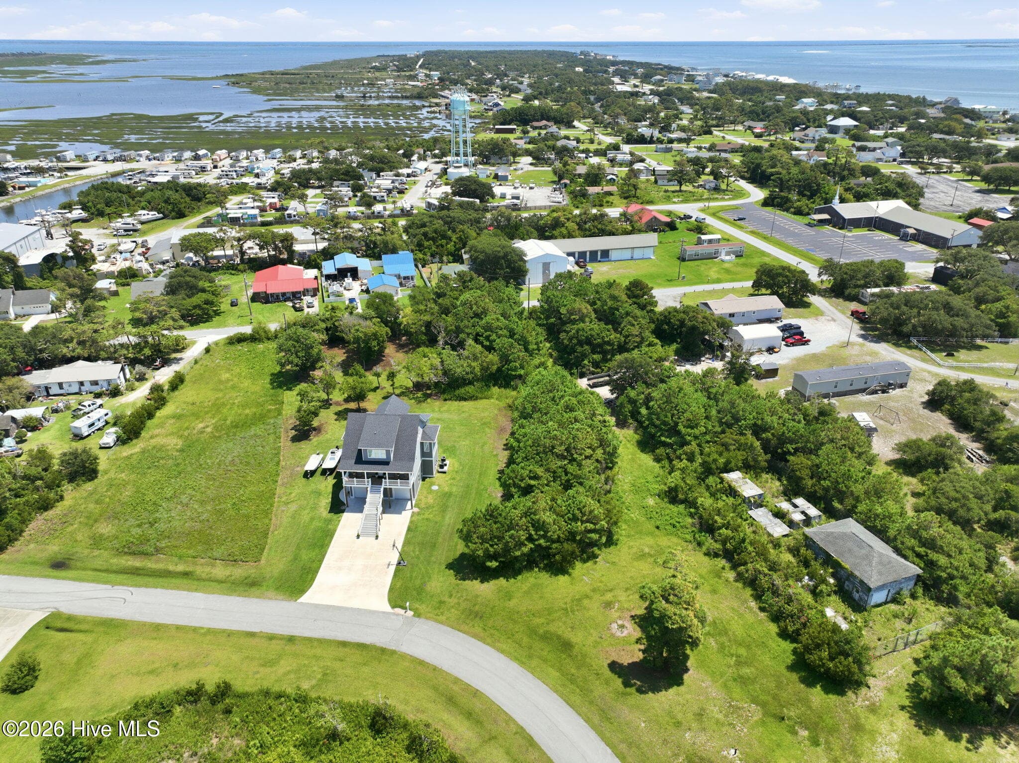 Wooded at 154 Westbay Circle, Harkers Island, NC 28531, photo 6 of 15