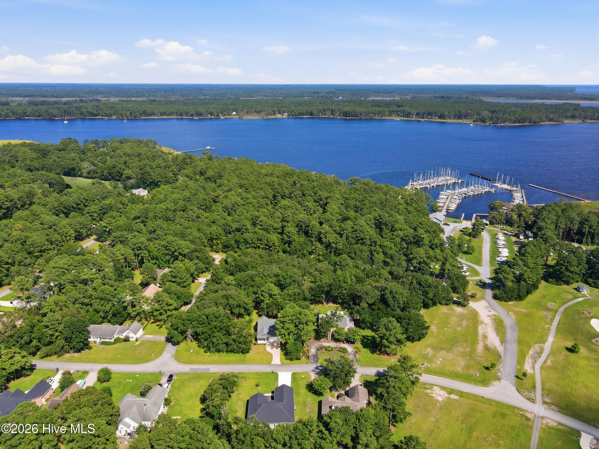 Aerial View - 1207 Barkentine Drive, New Bern, NC 28560