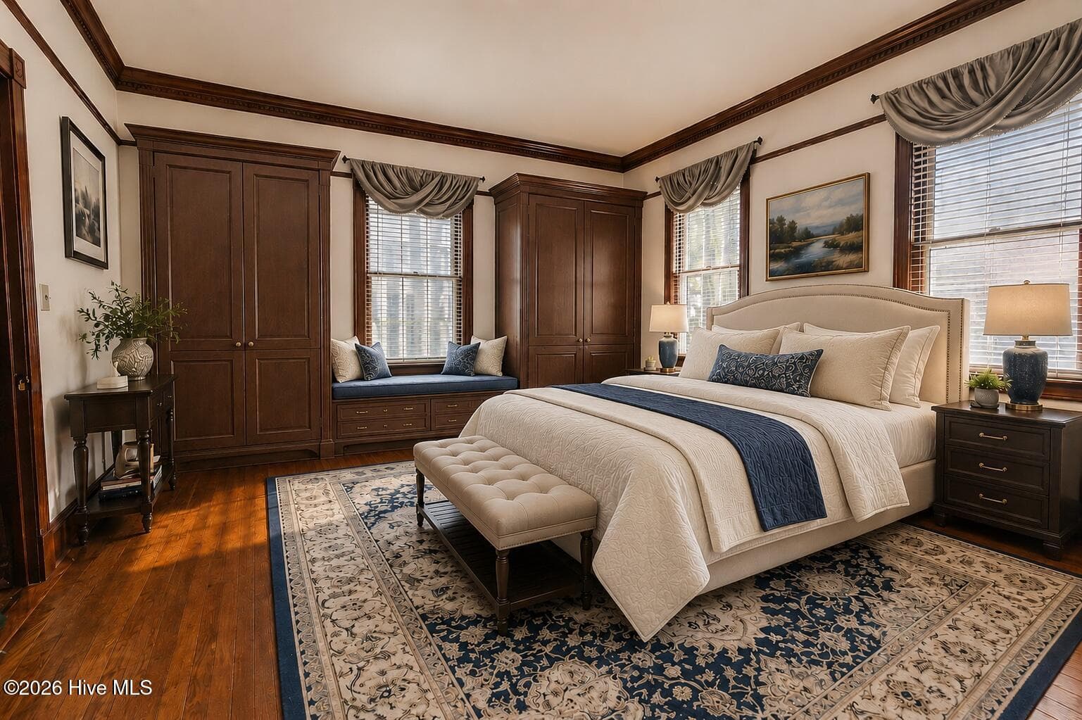 Virtual staged as Bedroom - 615 New Street, New Bern, NC 28560