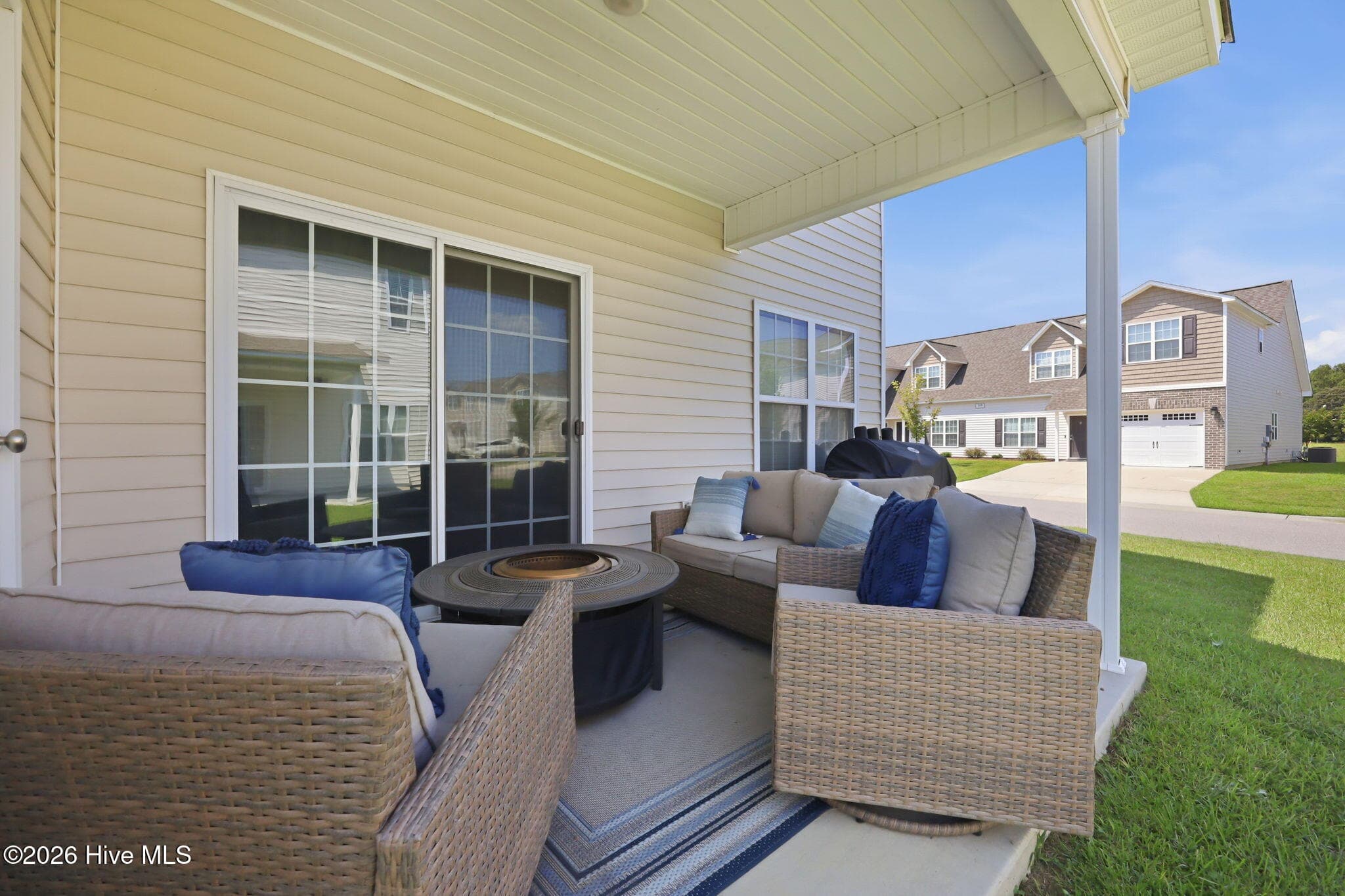 covered patio , grilling space - 3516 Richter Way A, Greenville, NC 27834