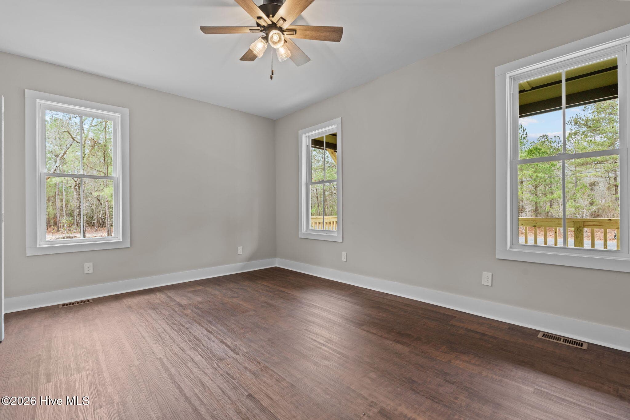 Double pane windows throughout home! - 151 Creek Bend Drive, Vass, NC 28394
