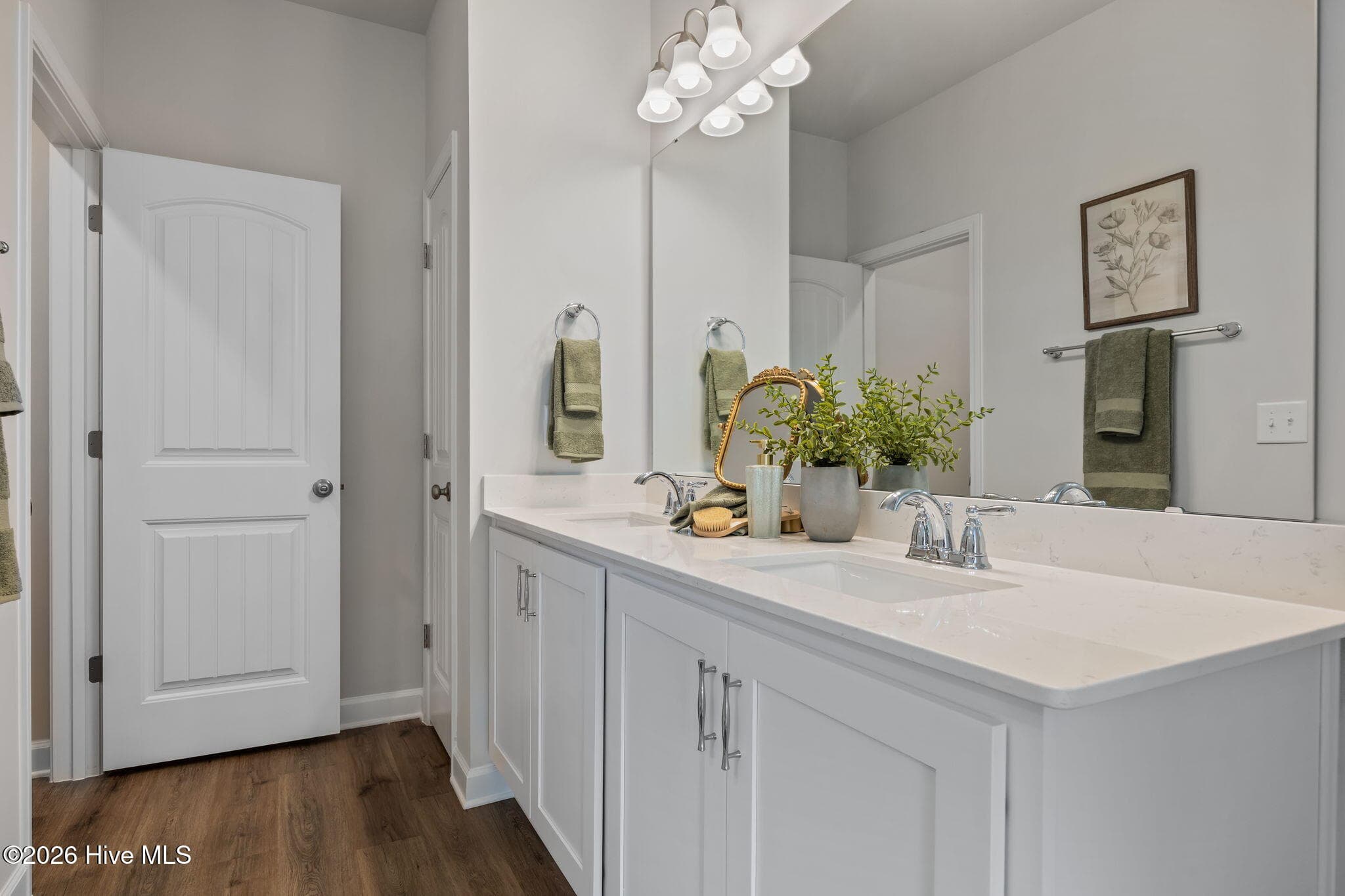 Example photo of similar home with staging. Actual home is under construction. - 4192 Workman Loop 90, Leland, NC 28451