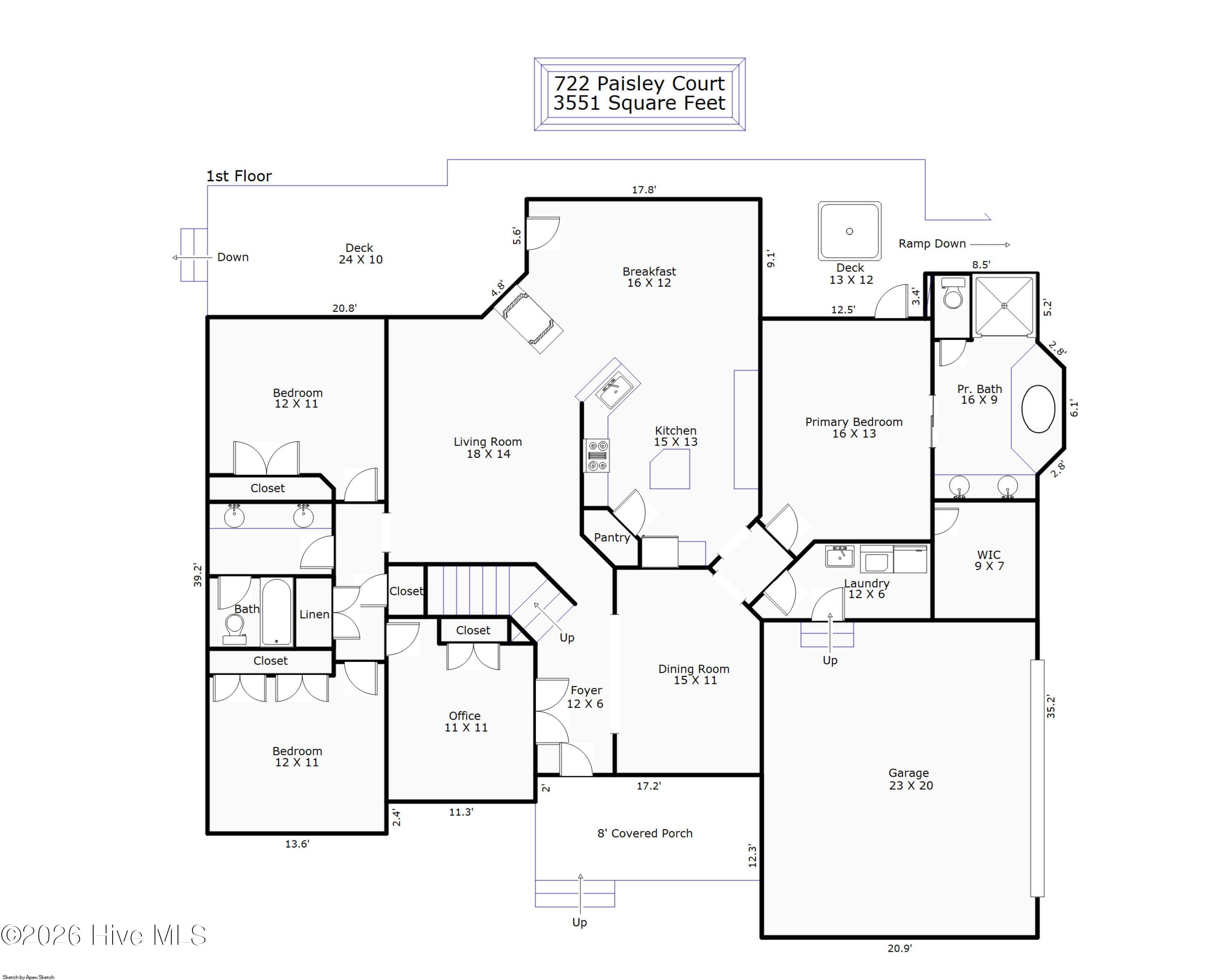 Single Family Residence at 722 S Paisley Court, Wilmington, NC 28409, photo 113 of 114
