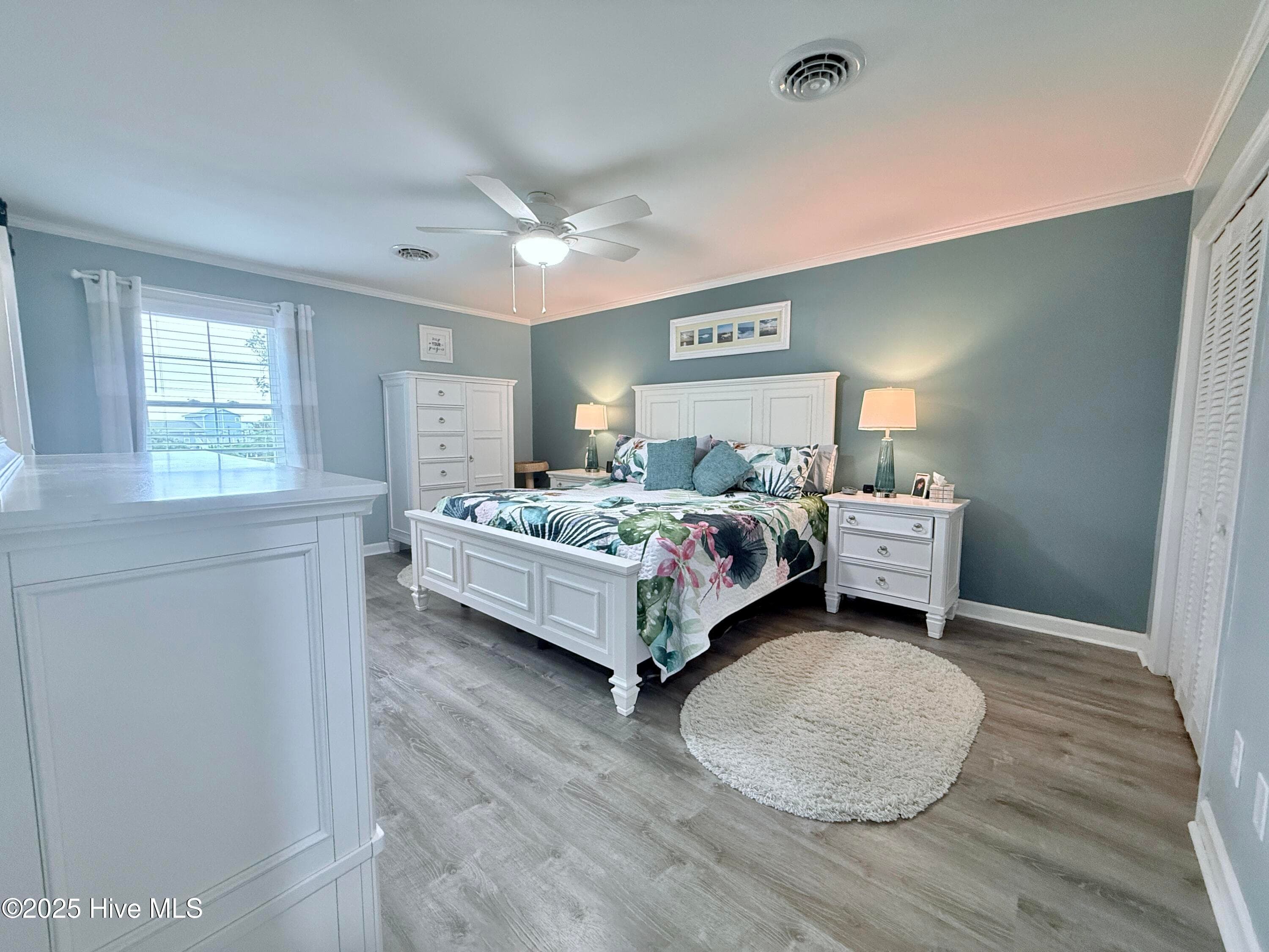Upstairs Primary Bedroom - 5405 Cedar Tree Lane, Emerald Isle, NC 28594