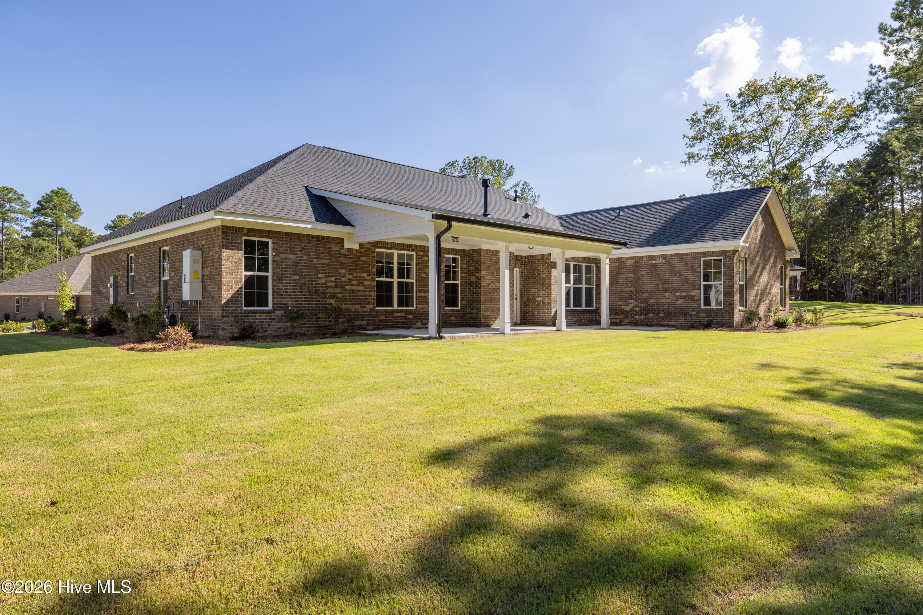 Peaceful view of the back of the house. - 458 Longshadow Drive, Aiken, SC 29803