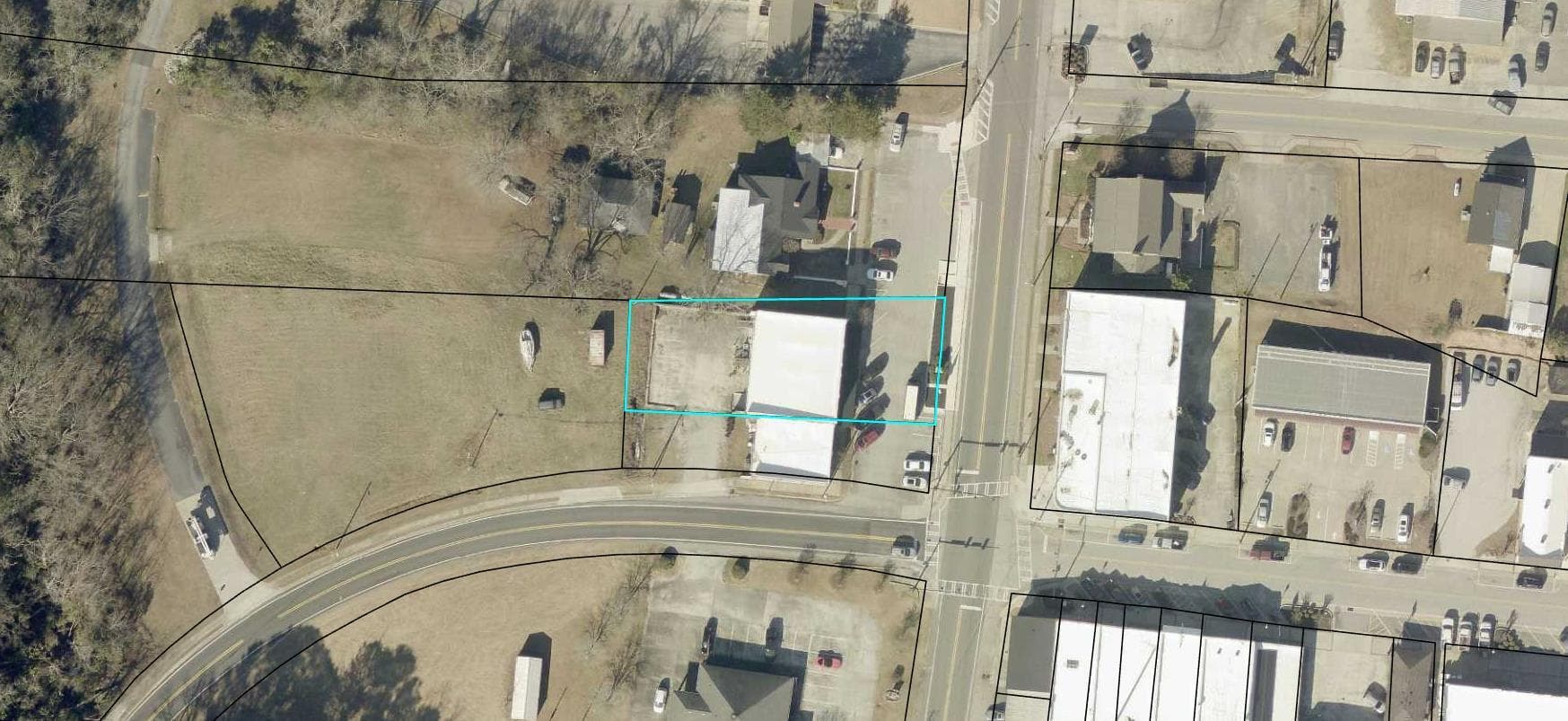 Aerial view - 105 Washington Street, Lincolnton, GA 30817