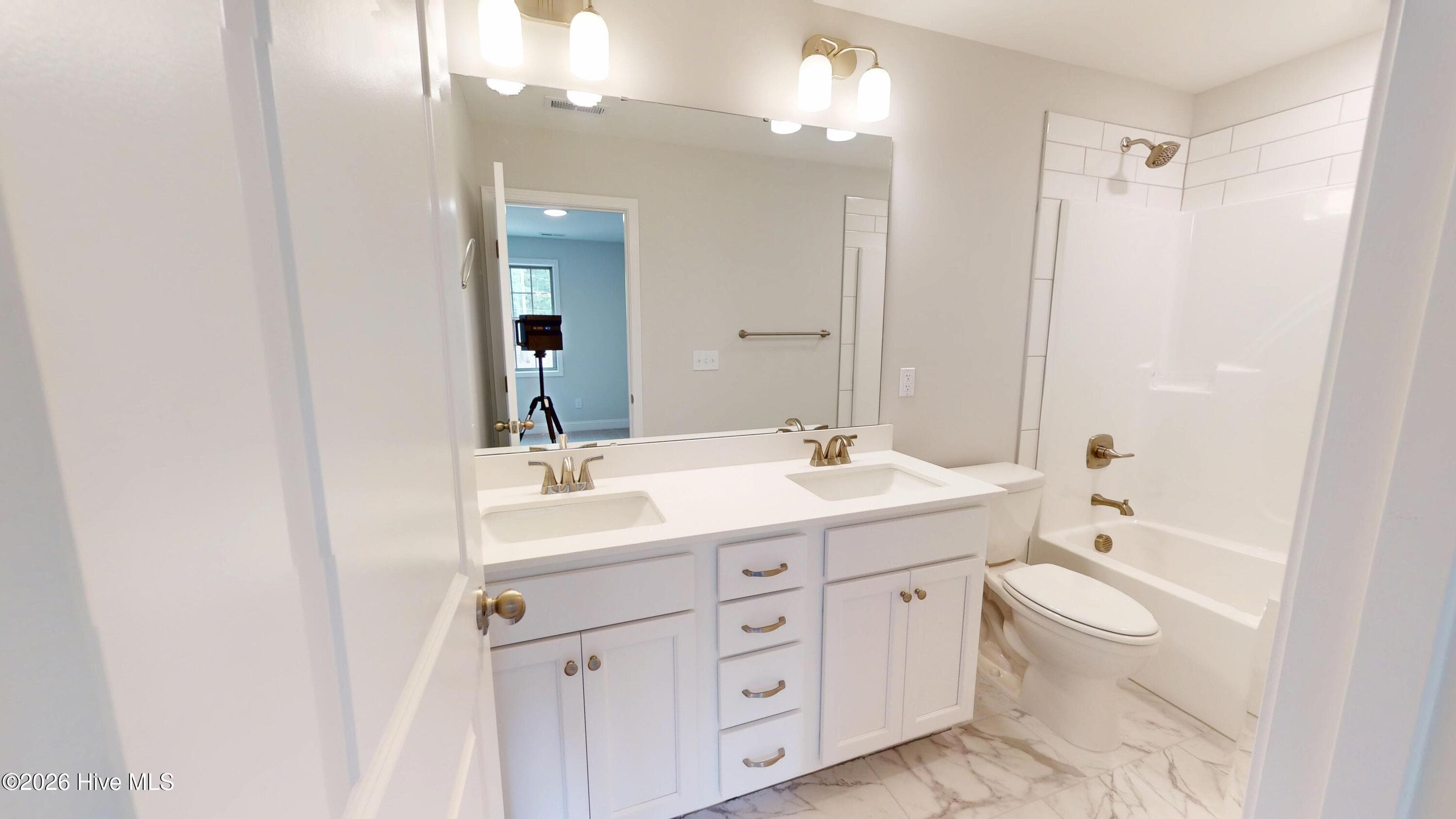 Guest bath - 125 Juniper Lake Road, West End, NC 27376