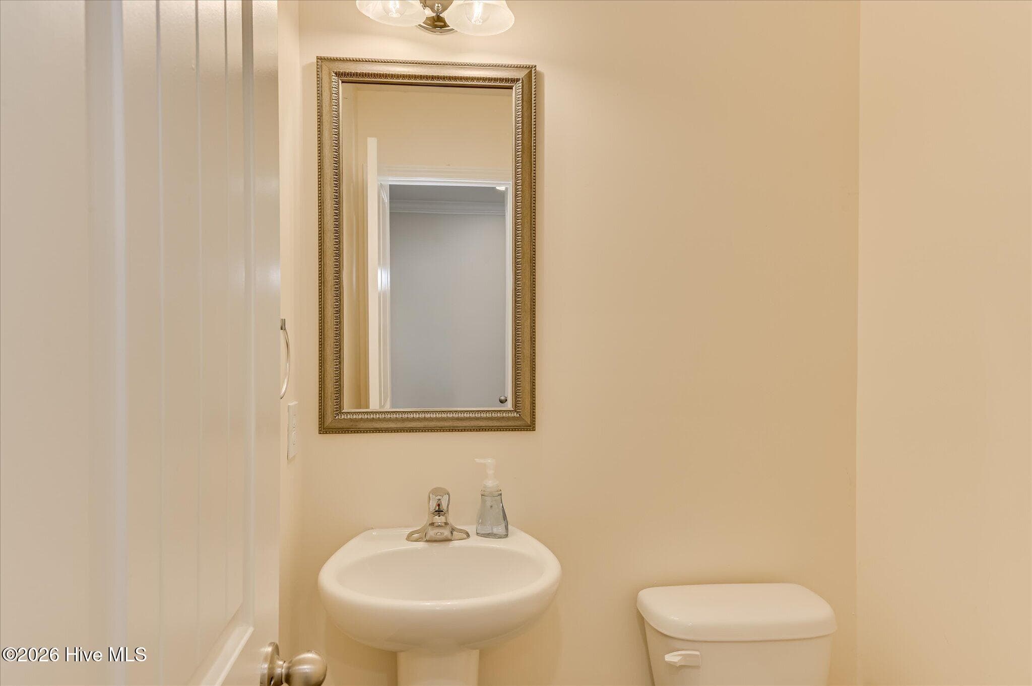 MAIN LEVEL half bath (powder room) - 4033 Thimbleberry Drive, Graniteville, SC 29829
