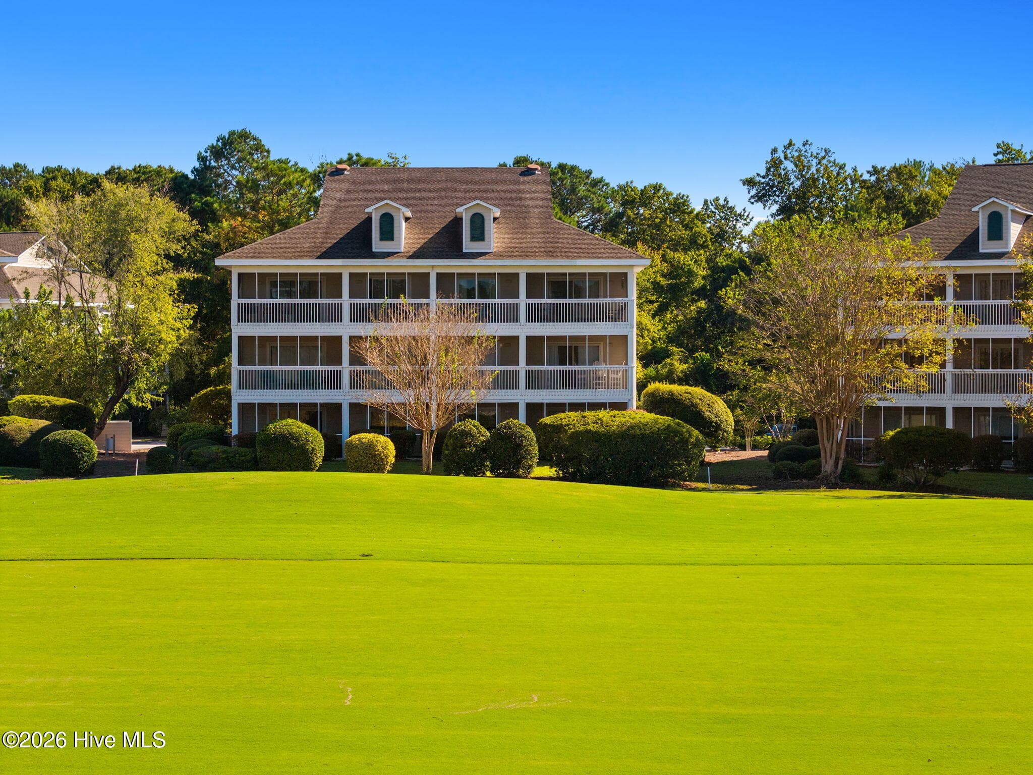 From the golf course - 3350 Club Villas Drive # 801, Southport, NC 28461, Southport