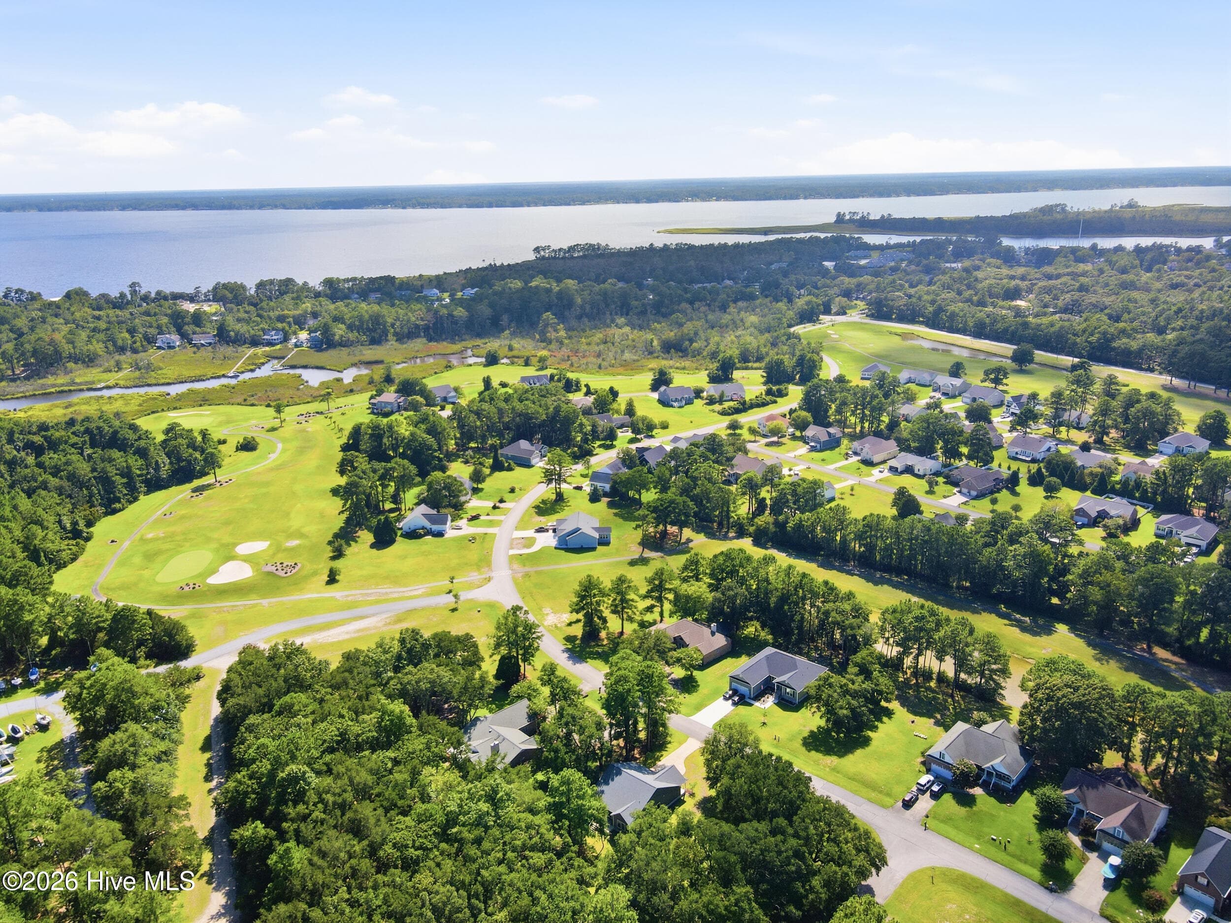 Aerial View - 1207 Barkentine Drive, New Bern, NC 28560