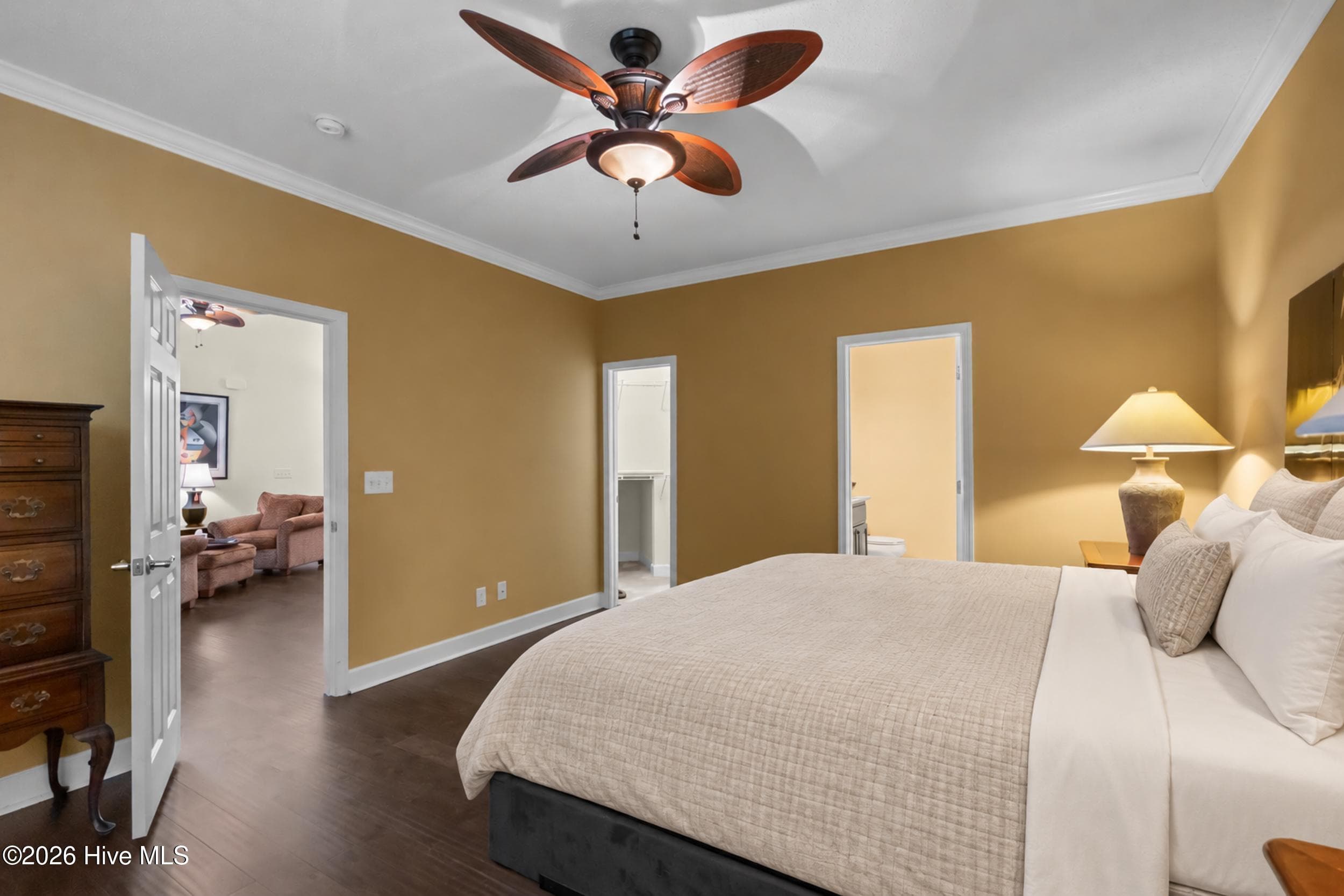 Primary suite featuring a private en-suite bathroom - 222 Pilothouse Place, Carolina Shores, NC 28467, Carolina Shores