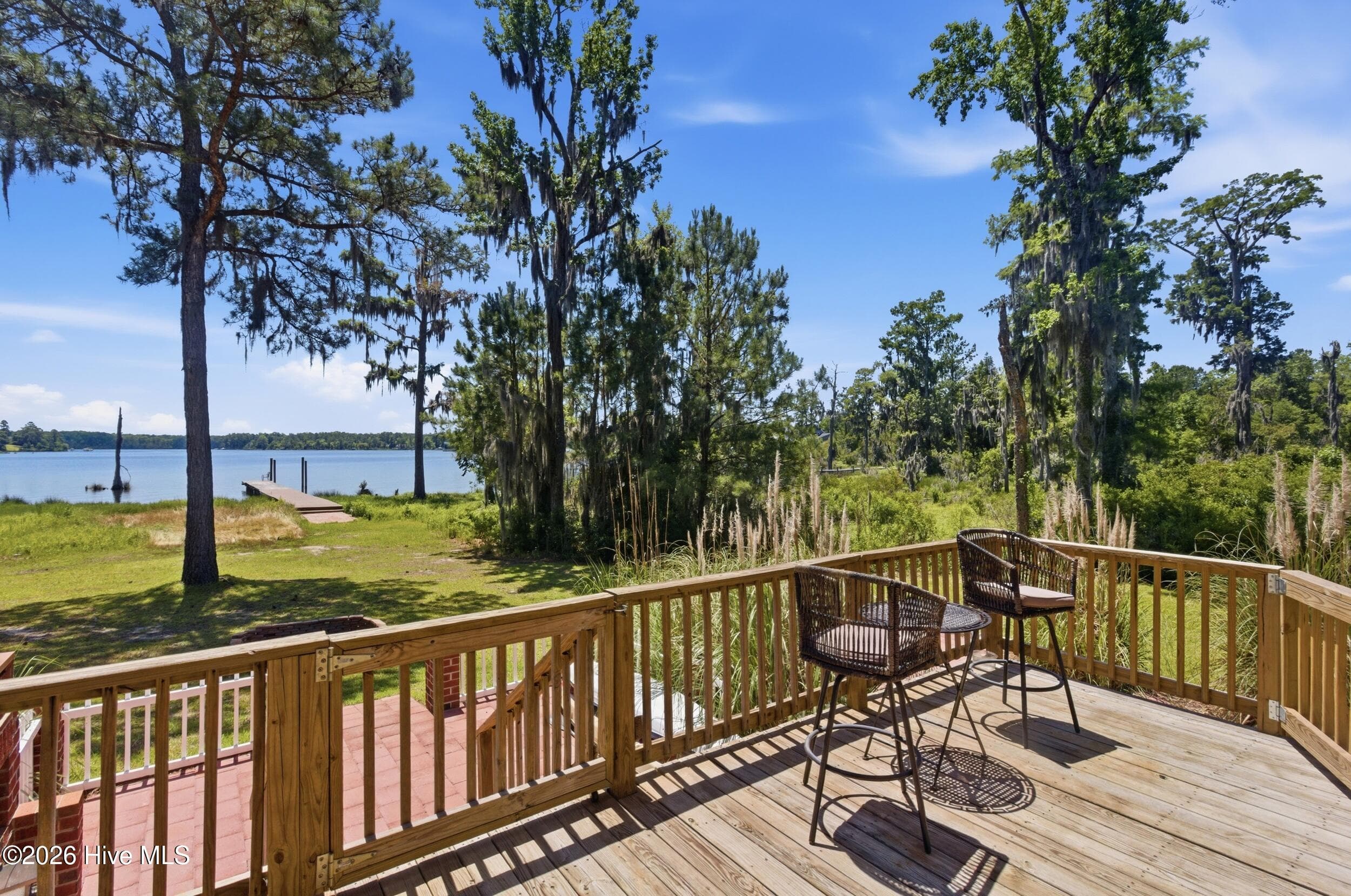 Back - Deck - 516 Long Point Road, Chocowinity, NC 27817