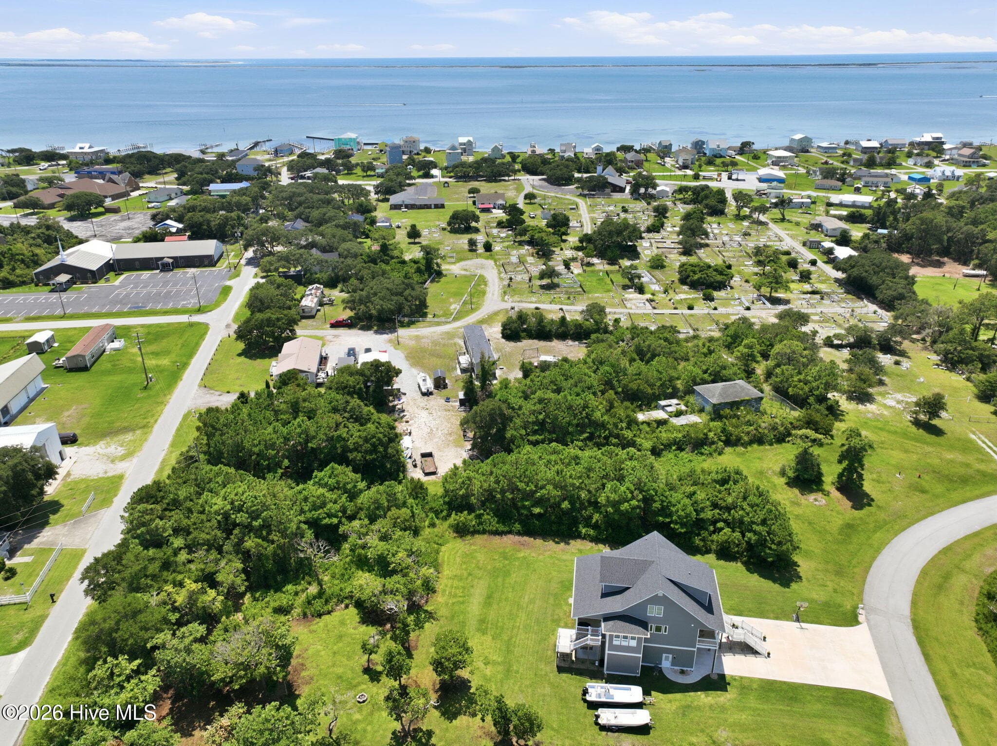 Wooded at 154 Westbay Circle, Harkers Island, NC 28531, photo 12 of 15