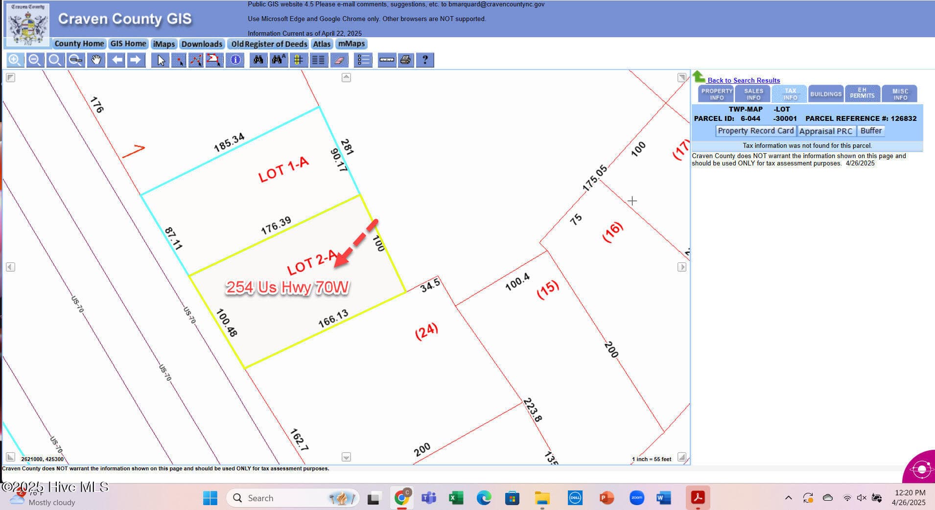 604430001 6-044-30001 U.S. Hwy 70 W, Havelock, NC 28532