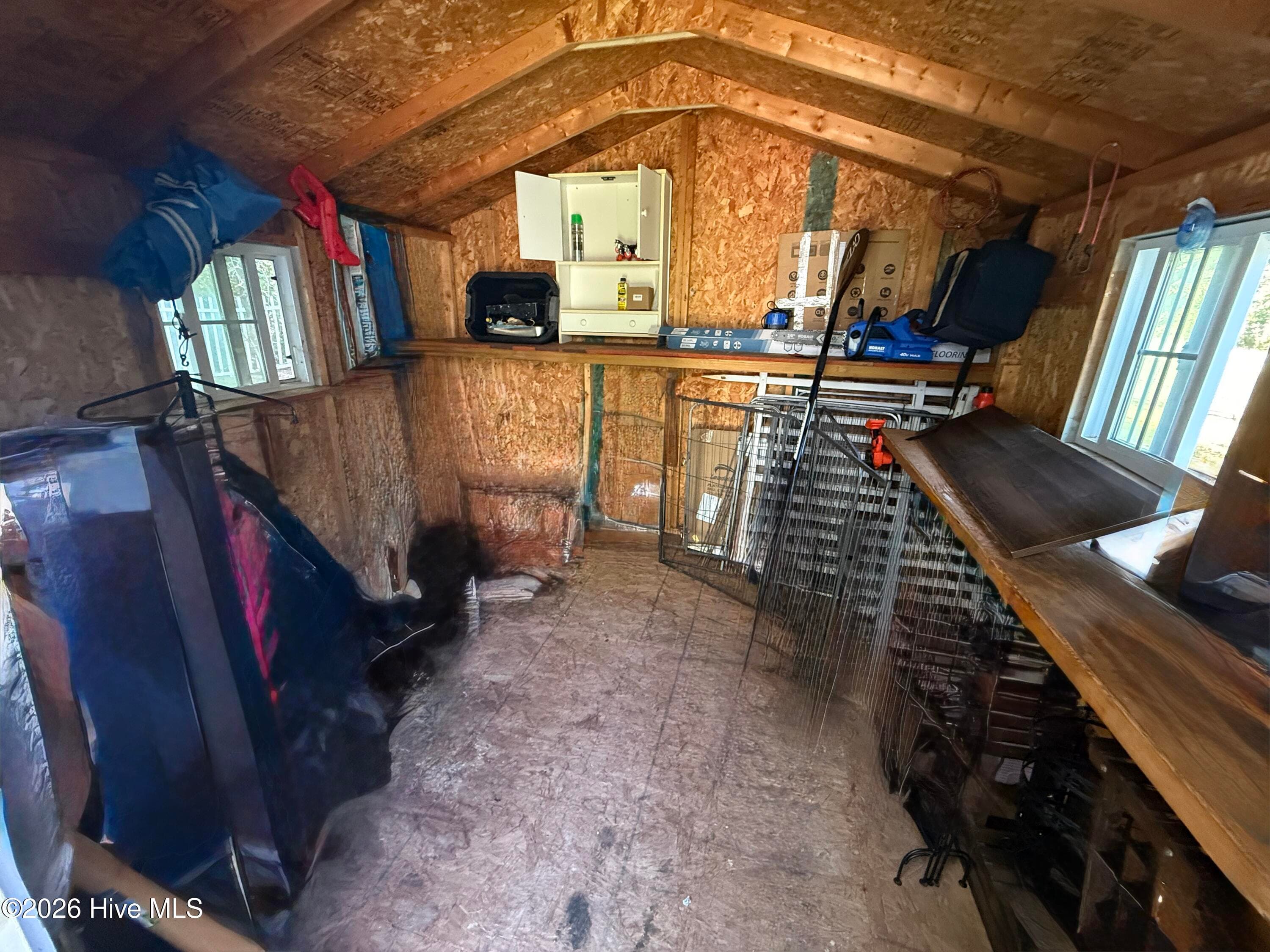 Interior of Shed - 253 Truett Camp Road, Hayesville, NC 28904, Hayesville