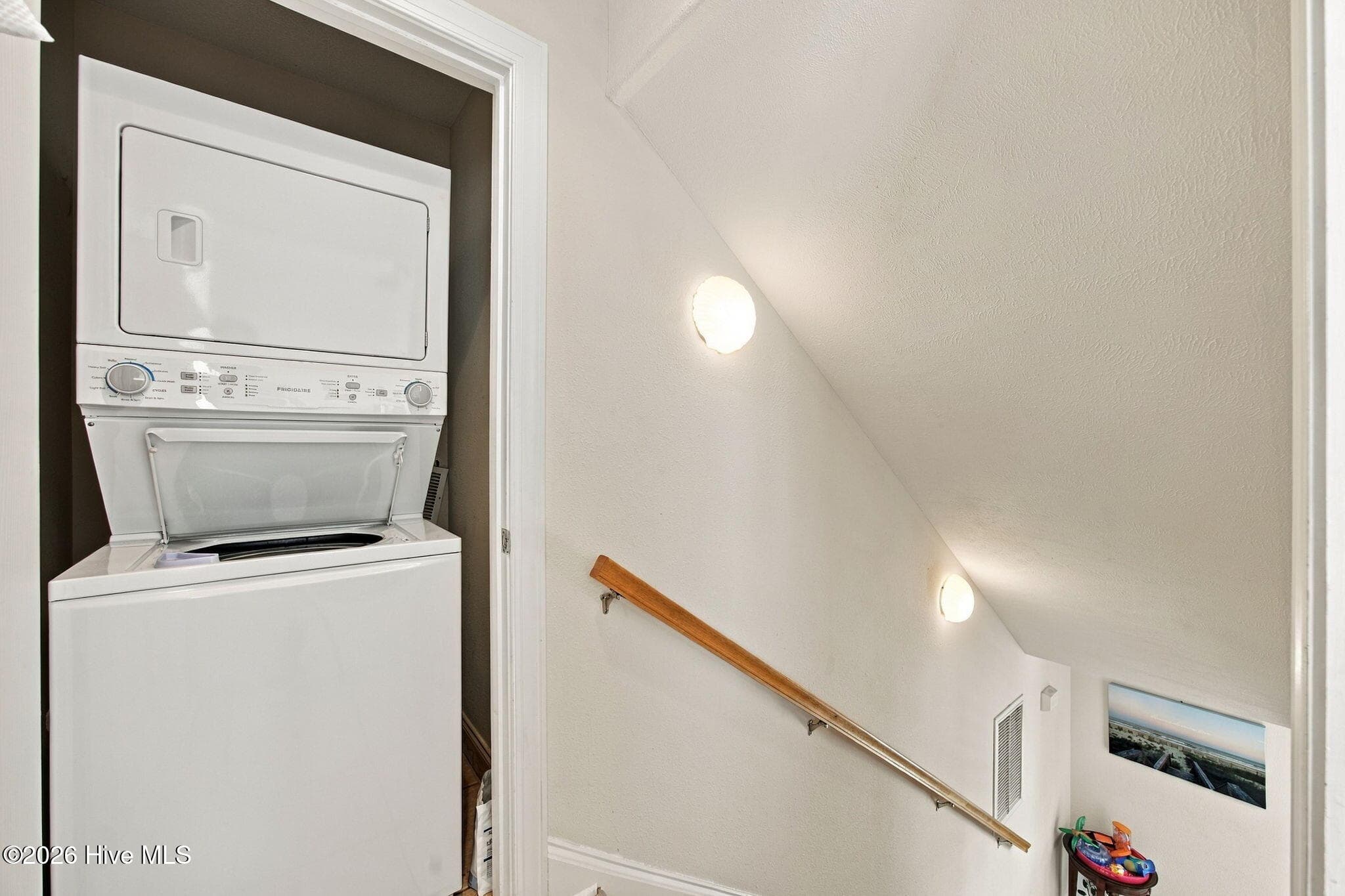 Second Level Stackable Washer & Dryer - 134 Ocean Boulevard E, Holden Beach, NC 28462, Holden Beach