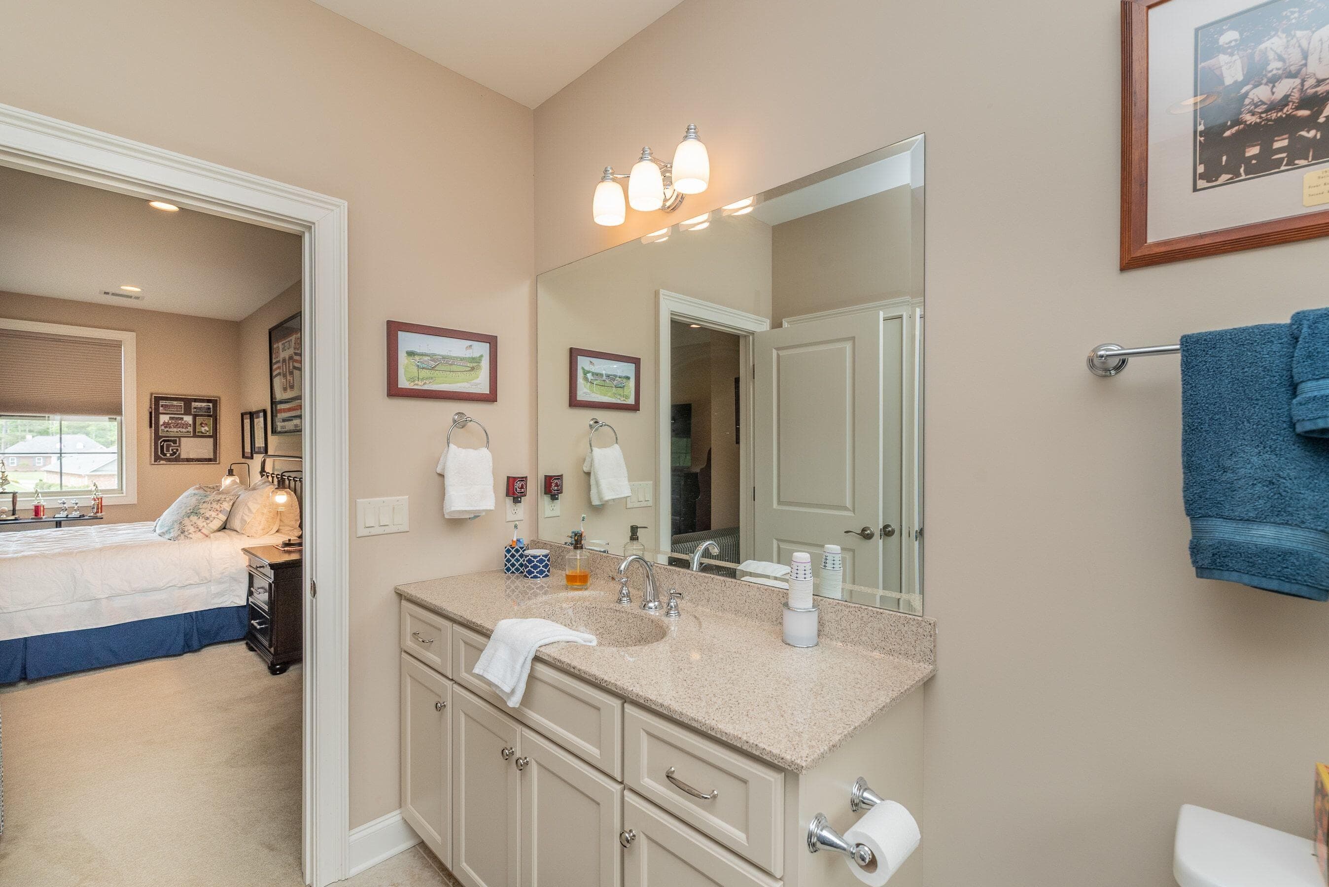 Guest bath - 207 Quiet Oak Court, Aiken, SC 29803