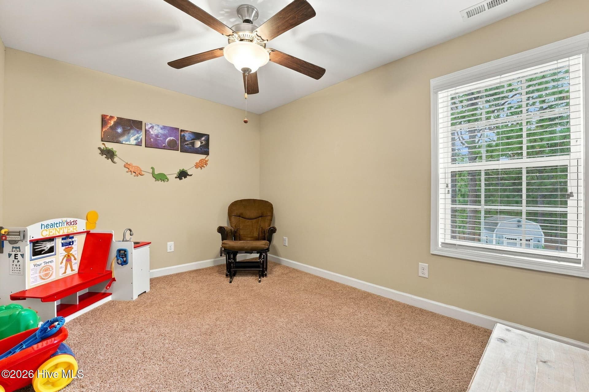 Bedroom to the rear upstairs - 1140 Whitney Drive, Aberdeen, NC 28315