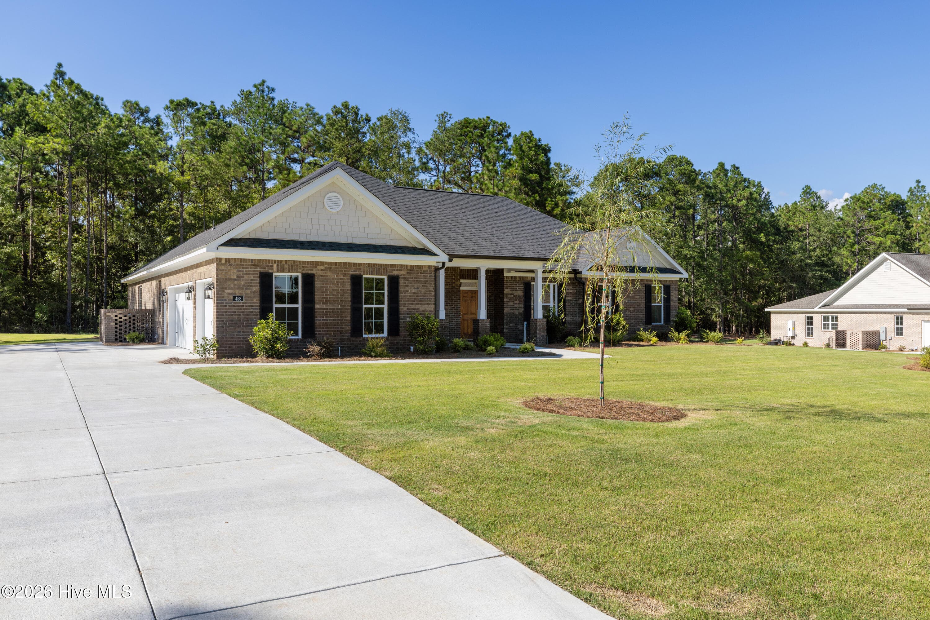 Welcome streetscape in desirable Cedar Creek. - 458 Longshadow Drive, Aiken, SC 29803