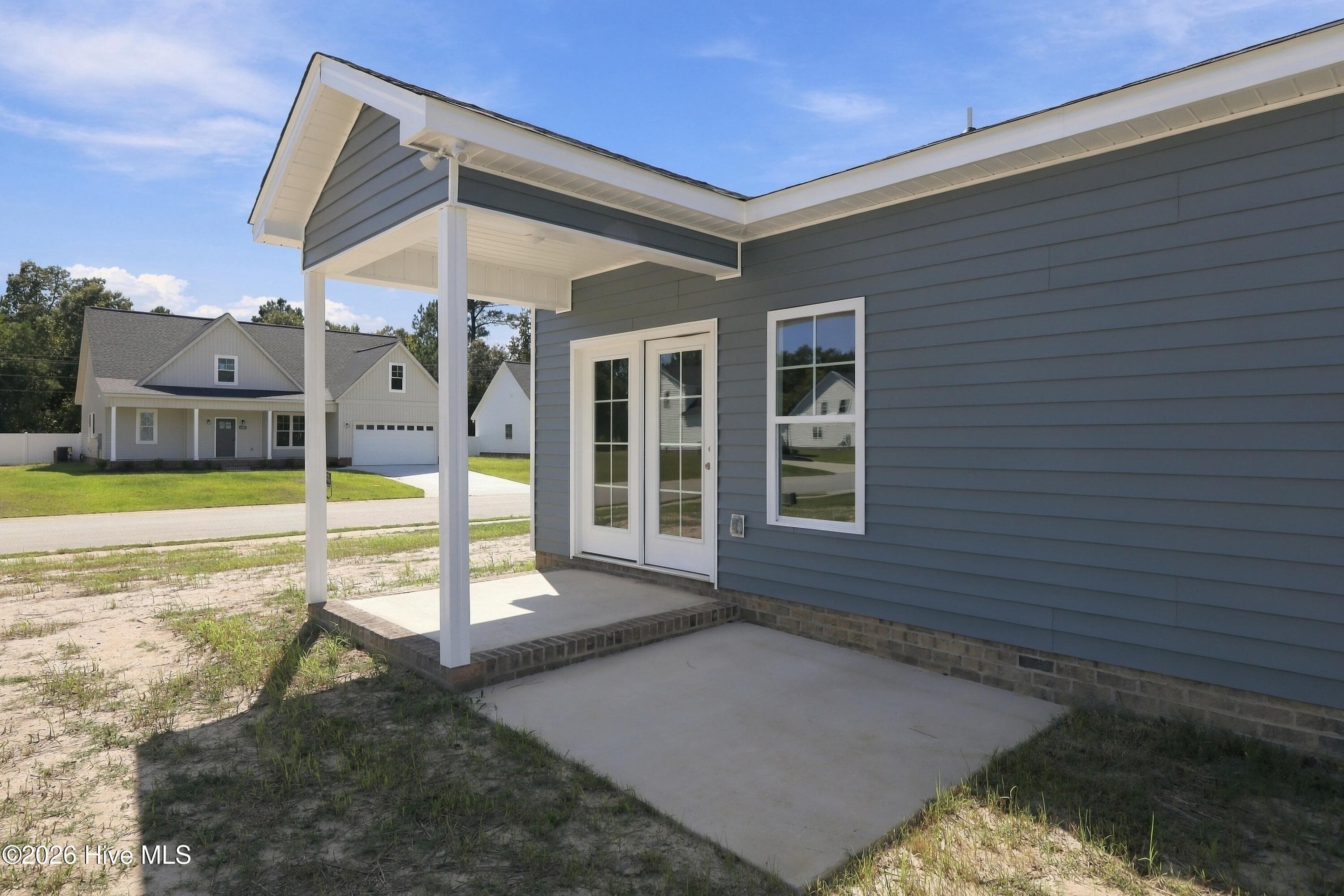 porch and patio for grill - 3229 Meadow Drive, Farmville, NC 27828