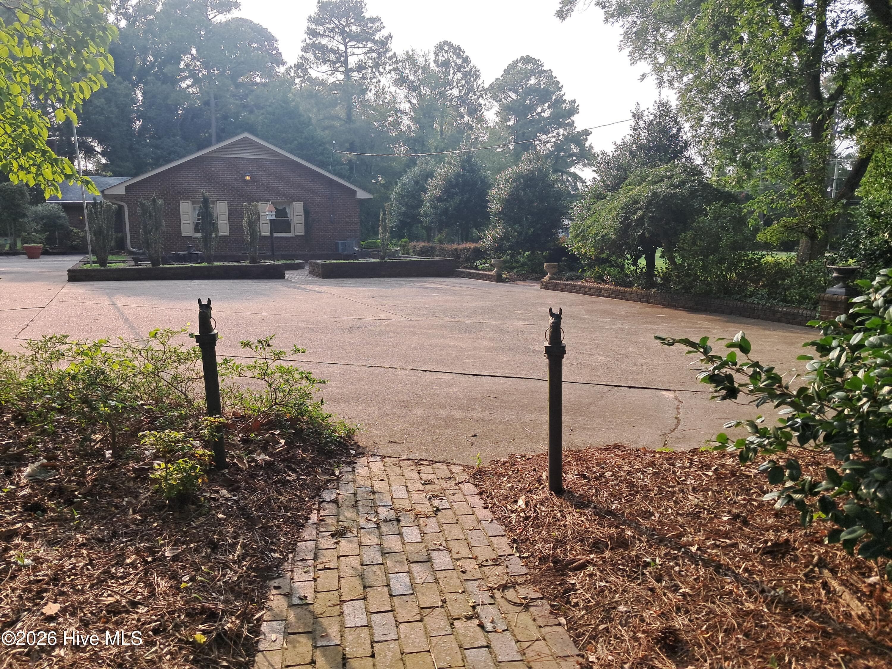 Paved parking area - 316 First Street, Hookerton, NC 28538
