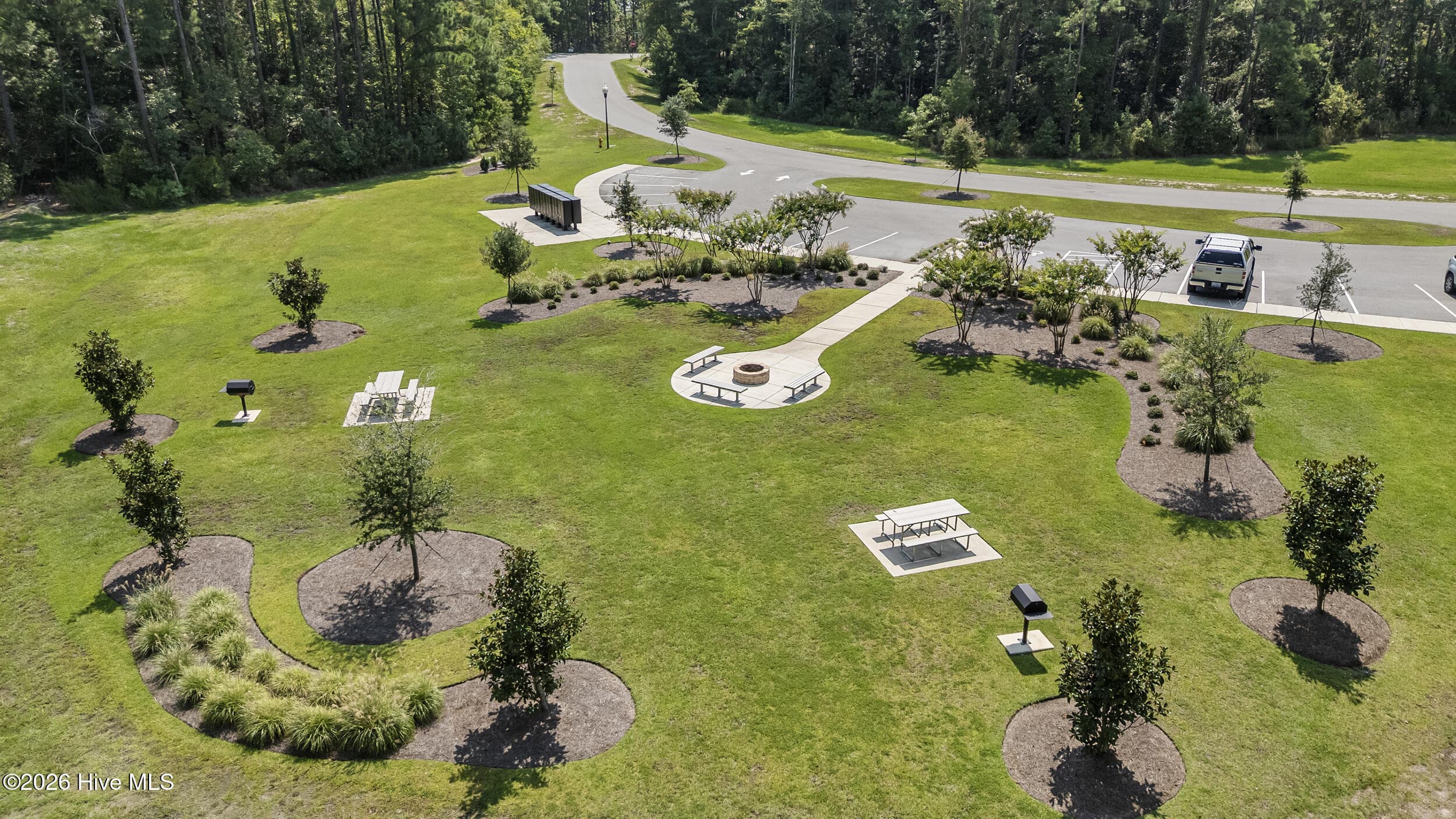 Fire pit and picnic area - 544 Belfort Lane SW 156, Ocean Isle Beach, NC 28469
