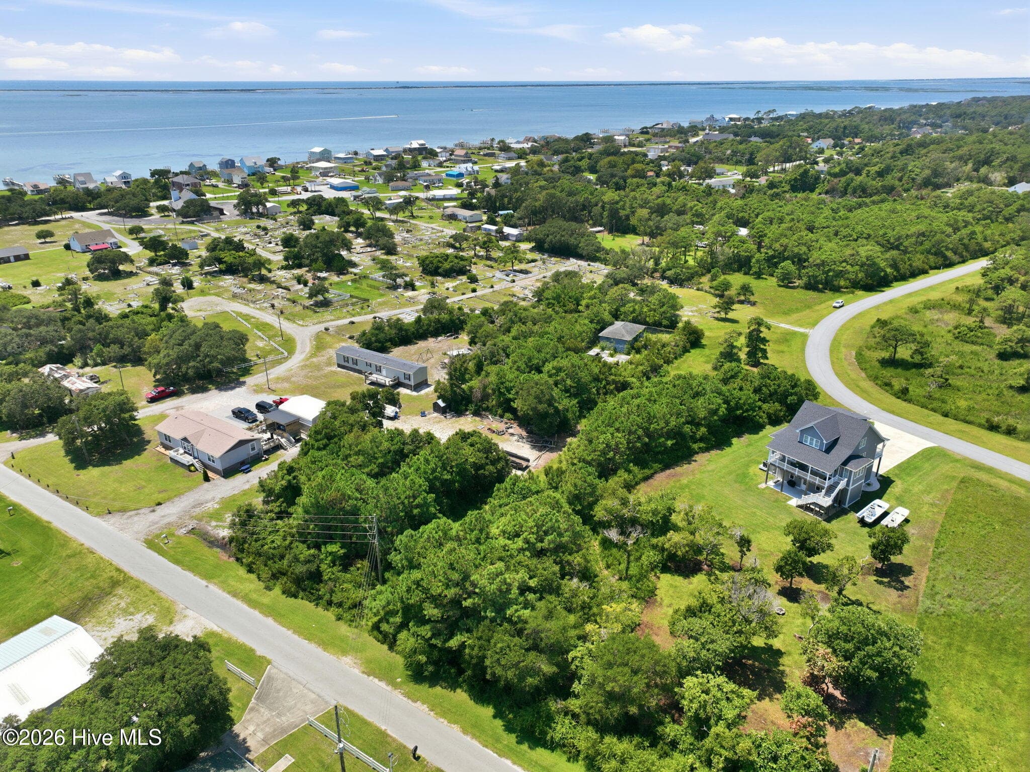 Wooded at 154 Westbay Circle, Harkers Island, NC 28531, photo 11 of 15