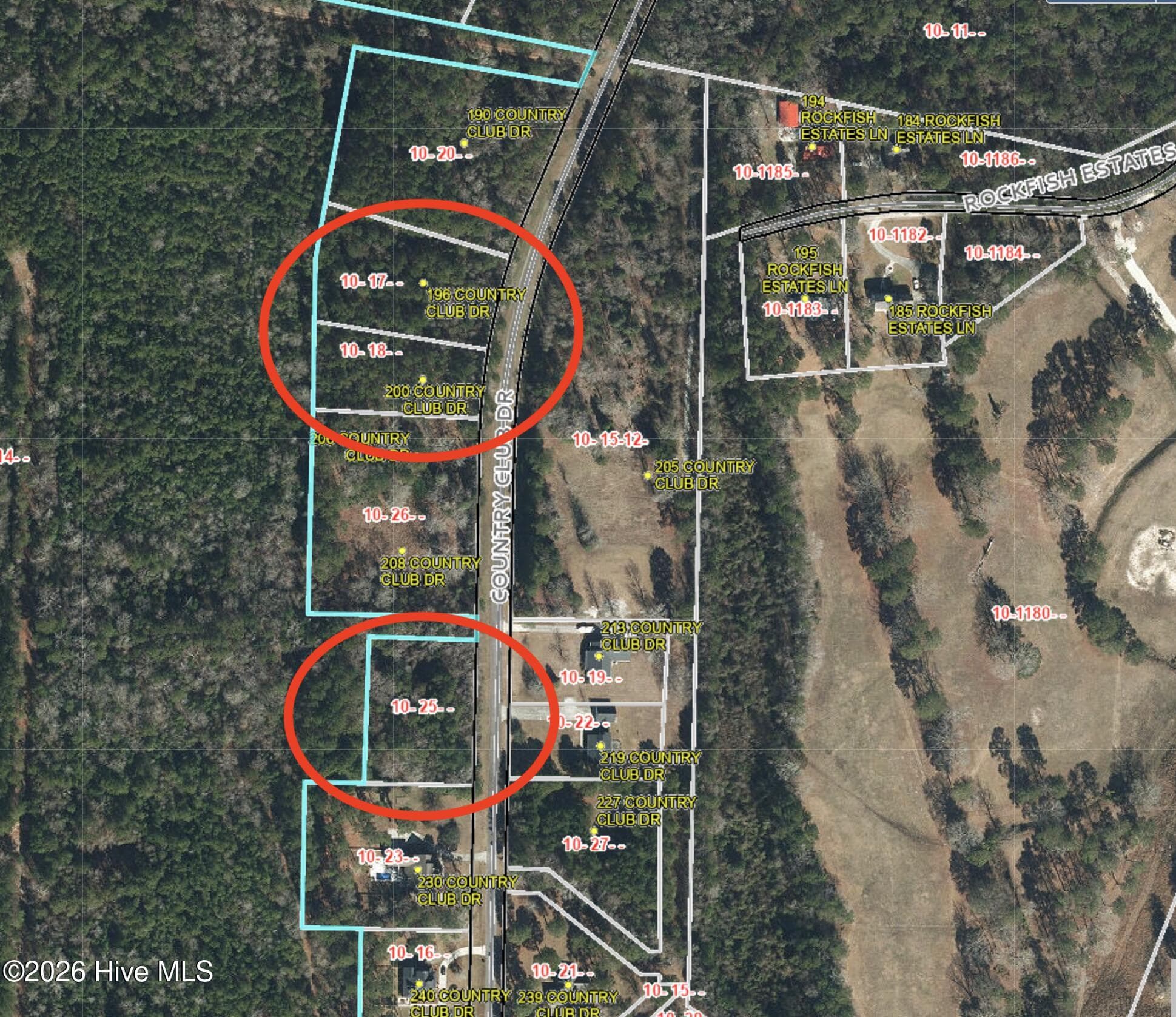 0 11, 12, 15 Country Club Drive, Wallace, NC 28466