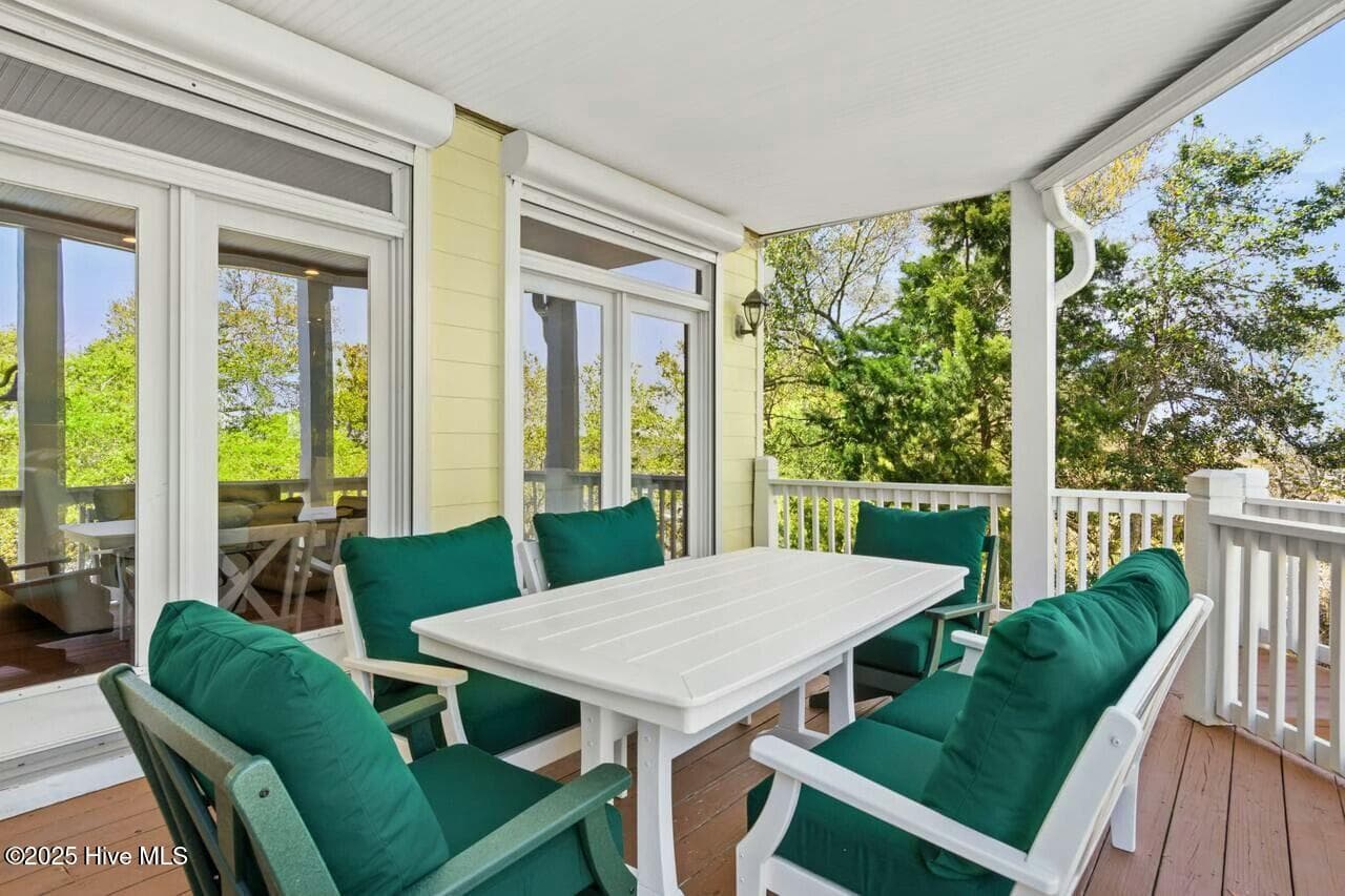 Extended Covered Dining - 7012 Sound Drive, Emerald Isle, NC 28594