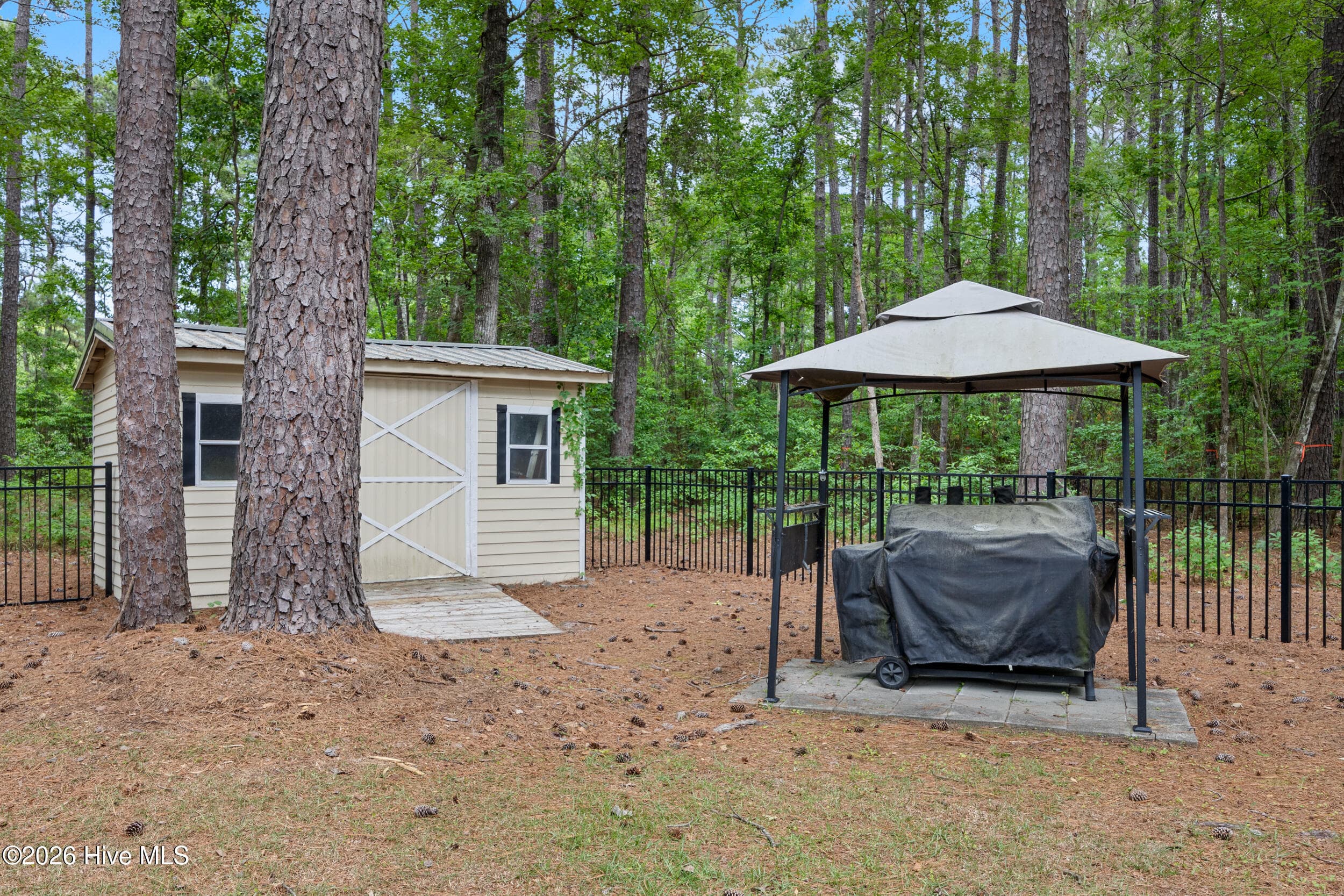 Grill Pad with Charcoal/Propane Grill - 51 Sunfield Drive, Carolina Shores, NC 28467, Carolina Shores